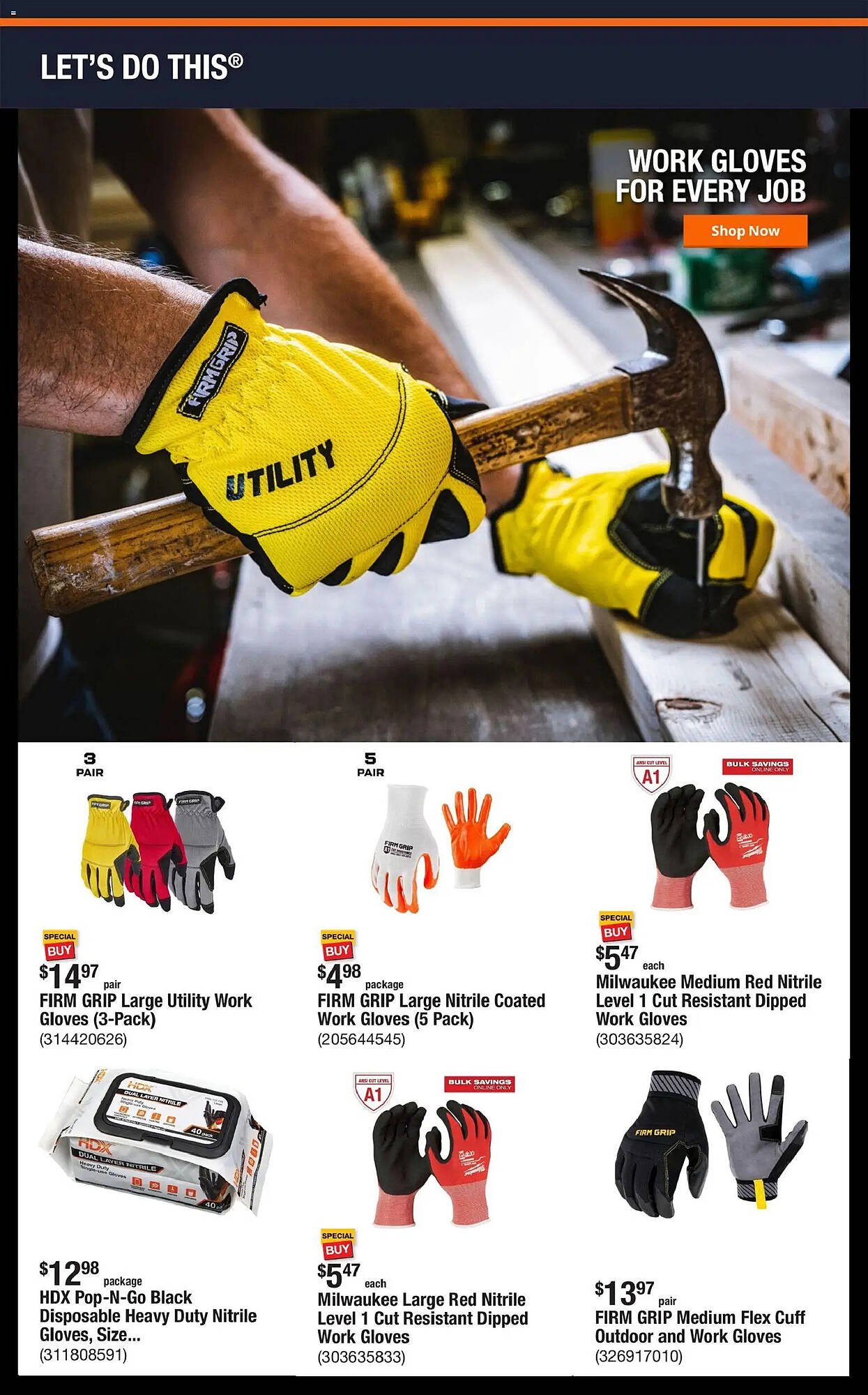 The Home Depot flyer