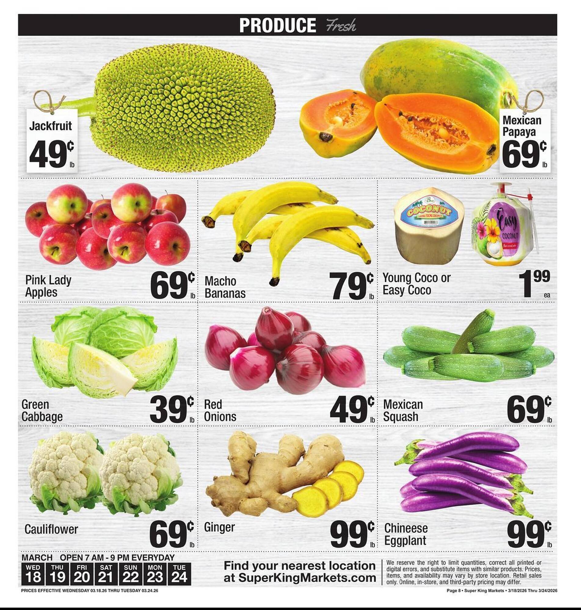Super King Markets weekly ad