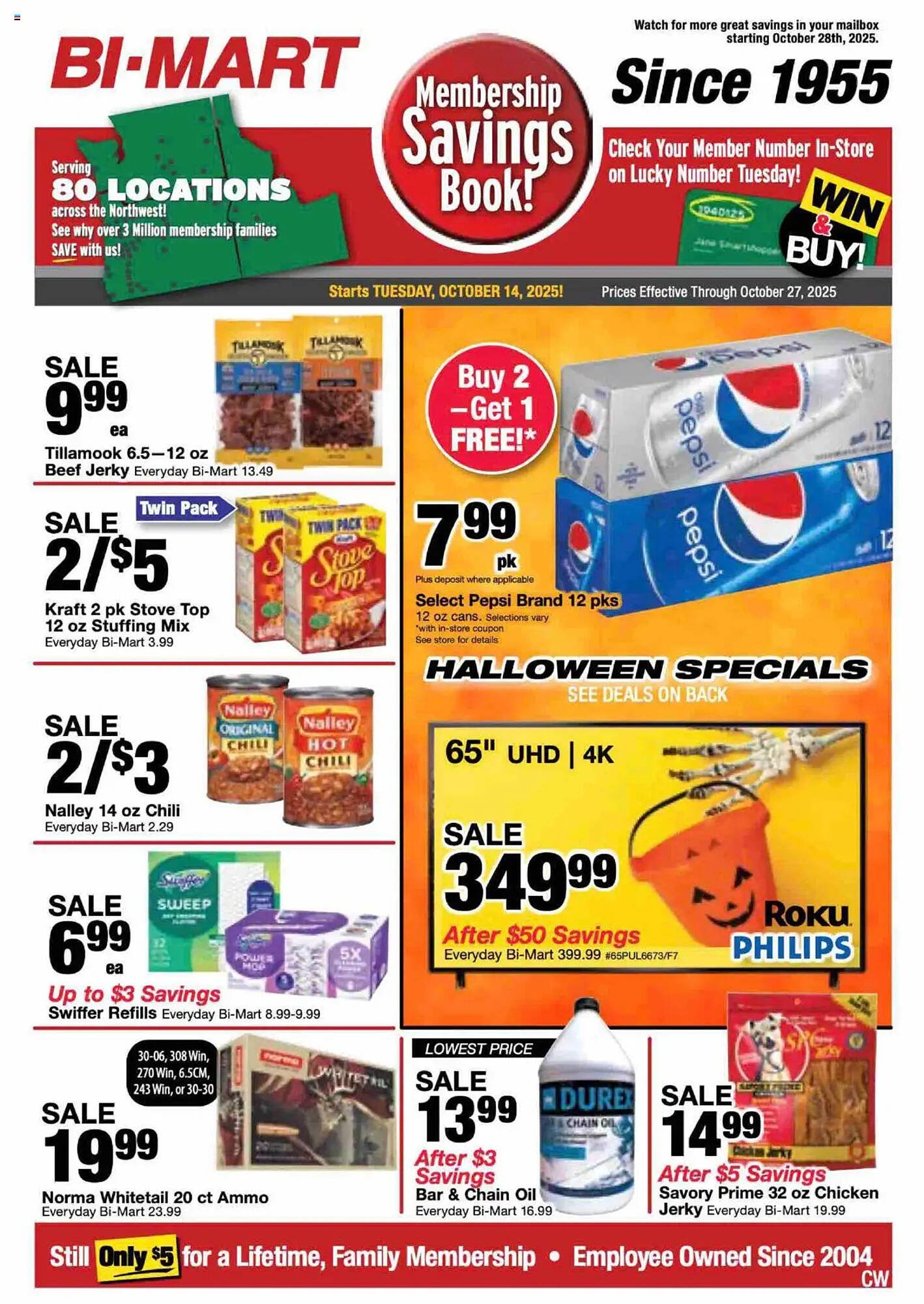 Bi-Mart weekly ad (2025-10-14 - 2025-10-28) | 1