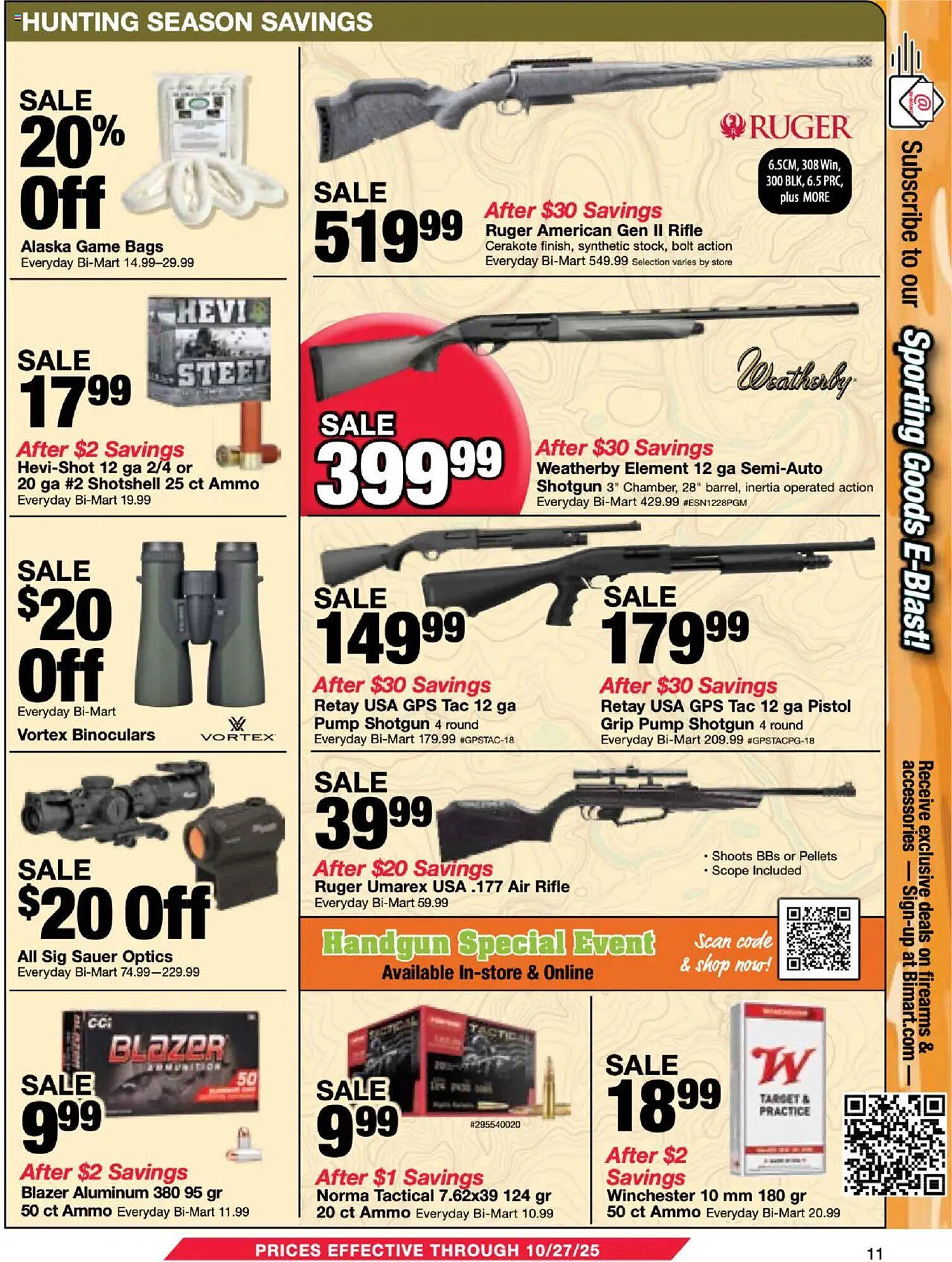 Bi-Mart weekly ad (2025-10-14 - 2025-10-28) | 11