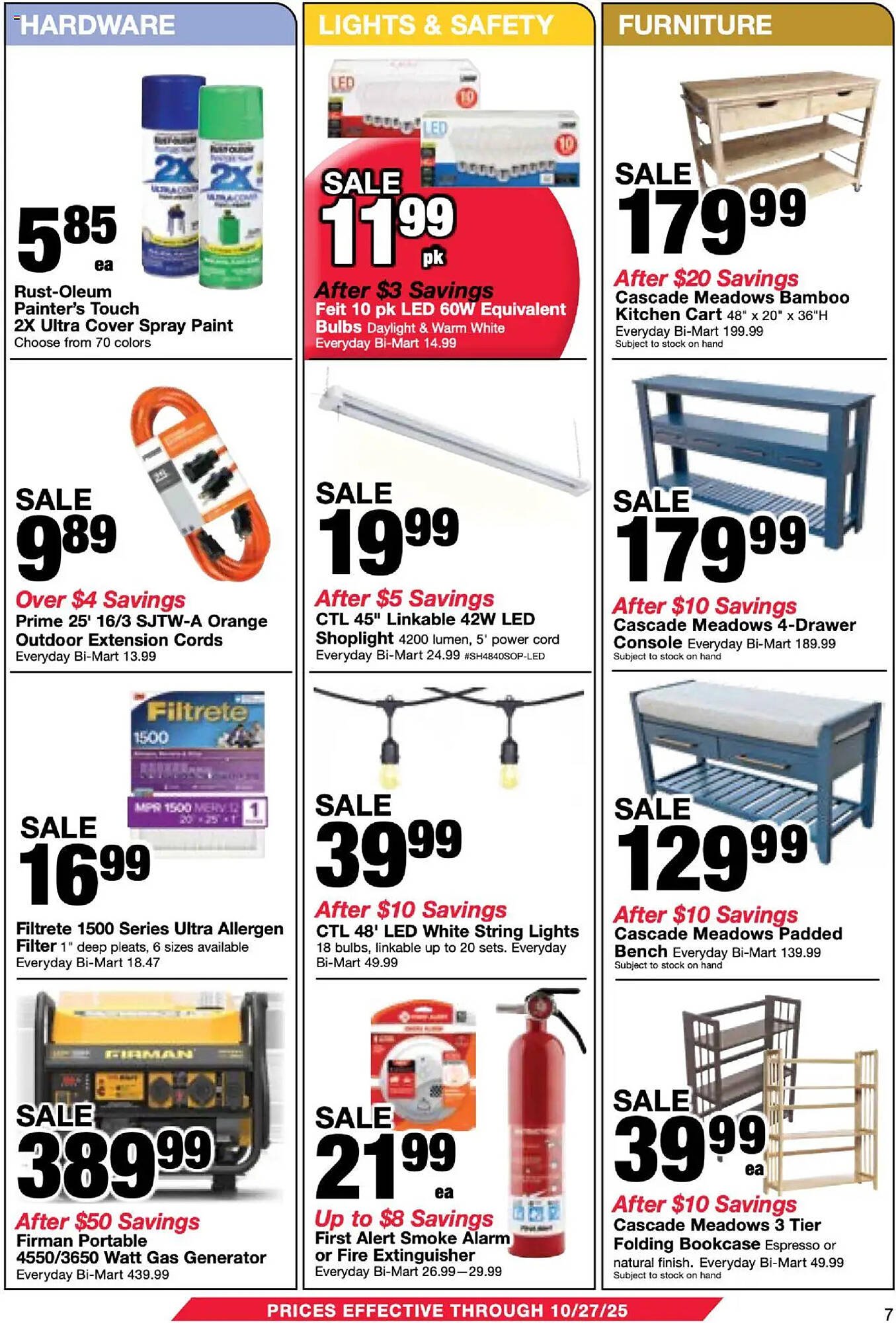 Bi-Mart weekly ad (2025-10-14 - 2025-10-28) | 7