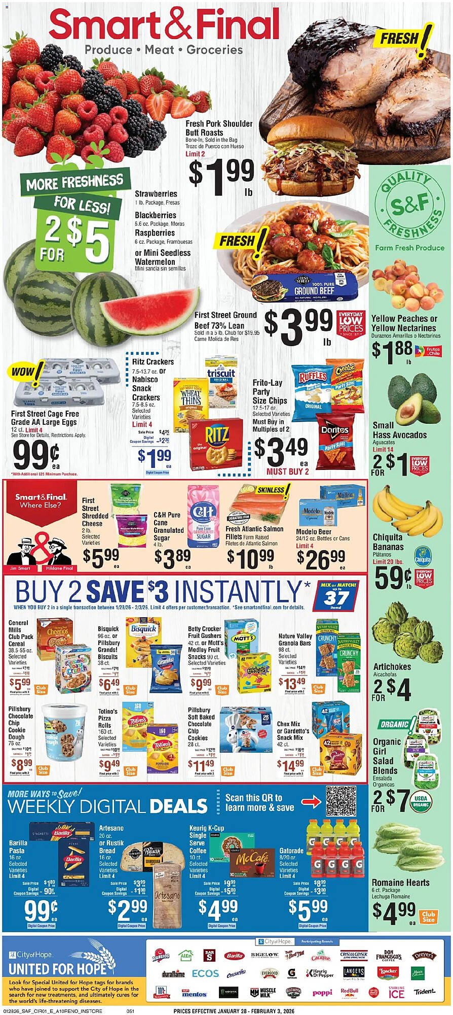 Smart &amp; Final weekly ad