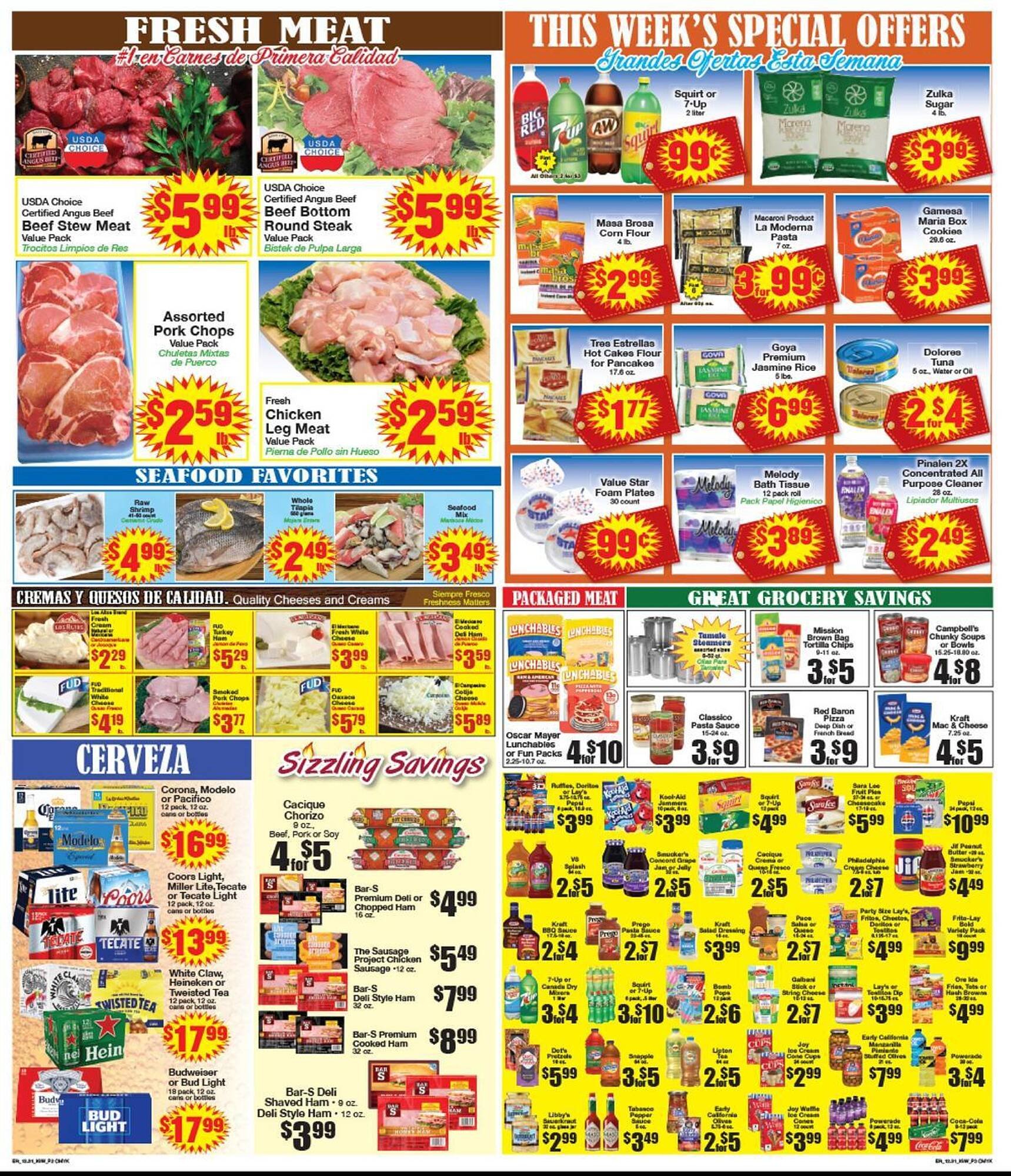 Supermercado El Rancho weekly ad