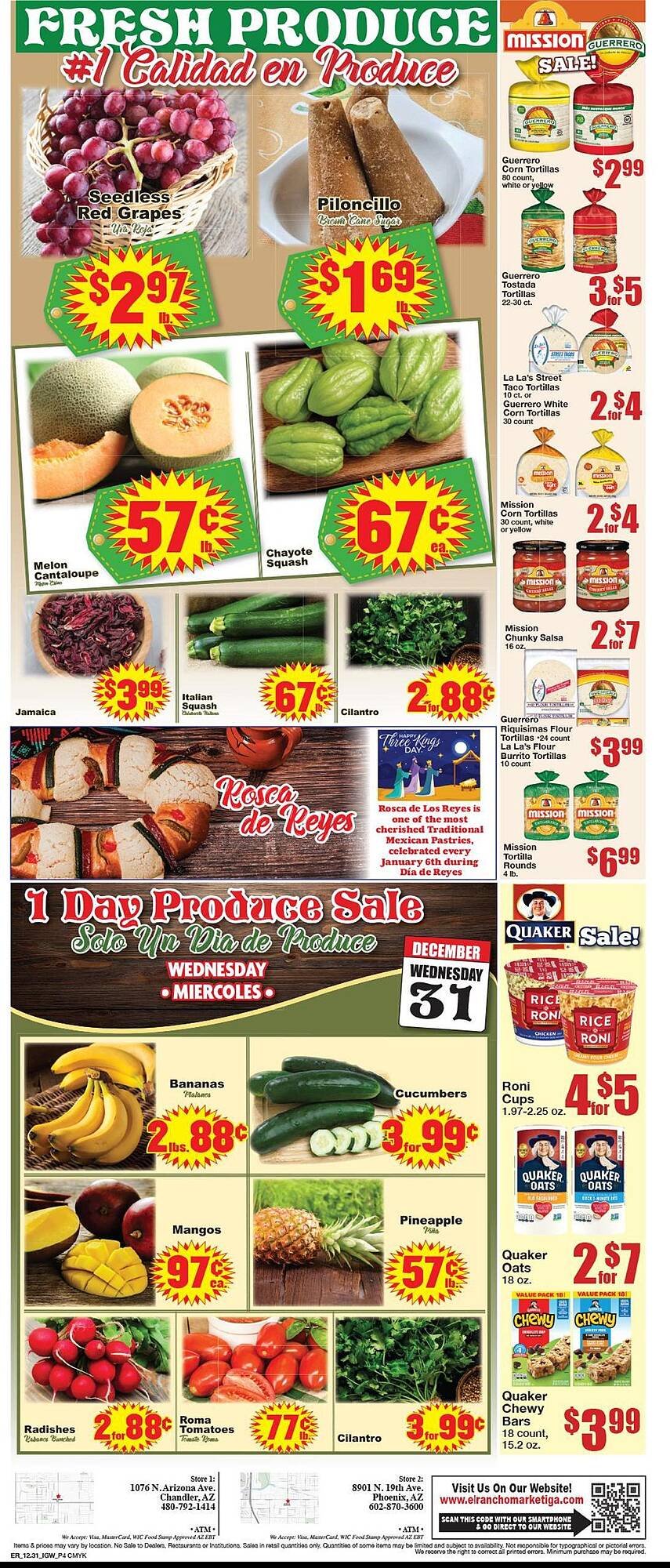 Supermercado El Rancho weekly ad