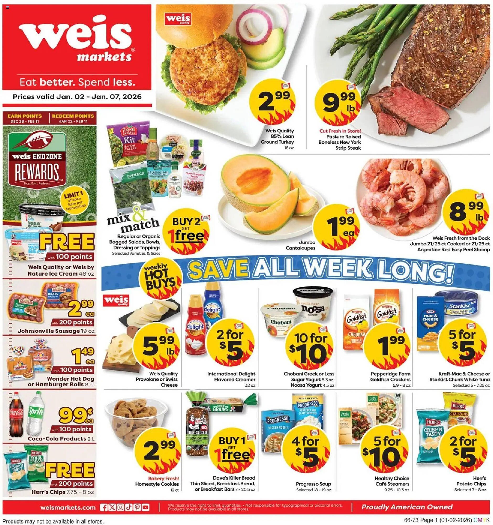 Weis Markets weekly ad