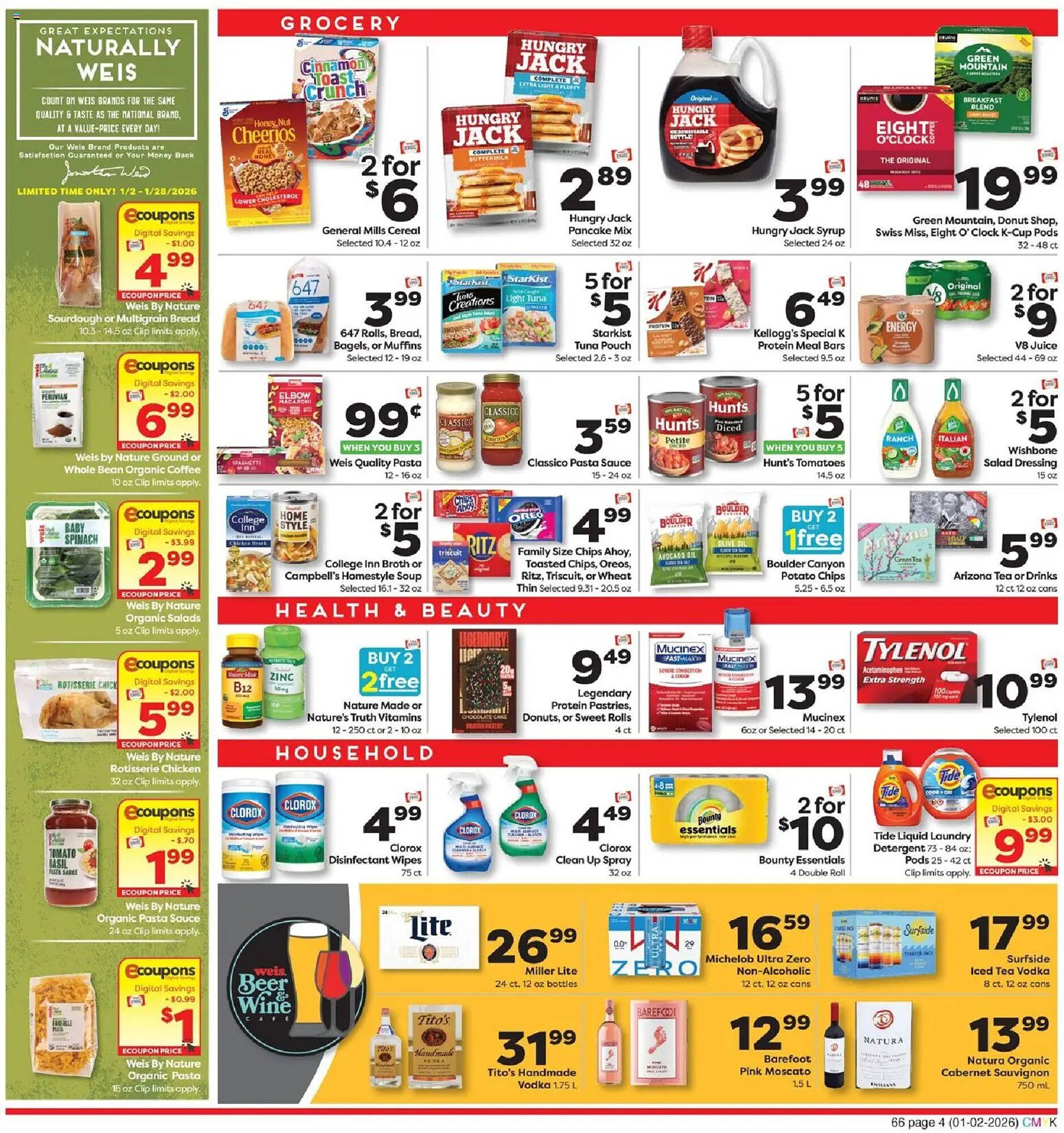 Weis Markets weekly ad