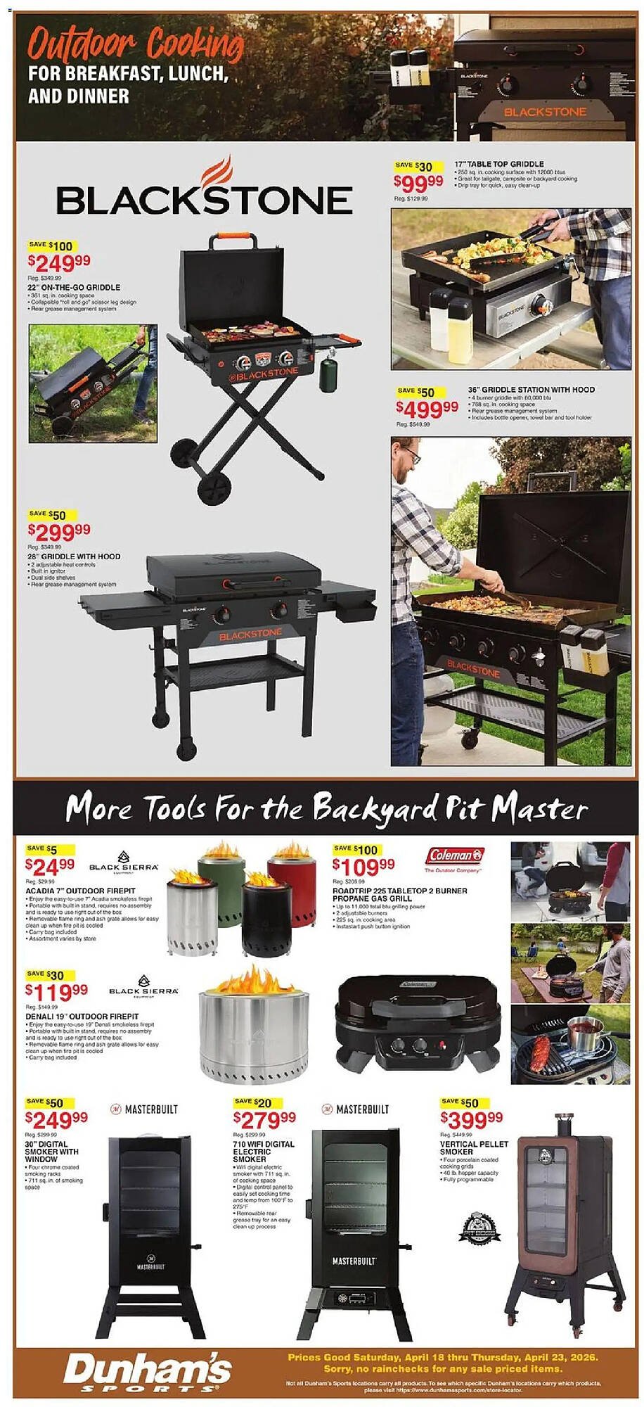 Dunham's Sports weekly ad