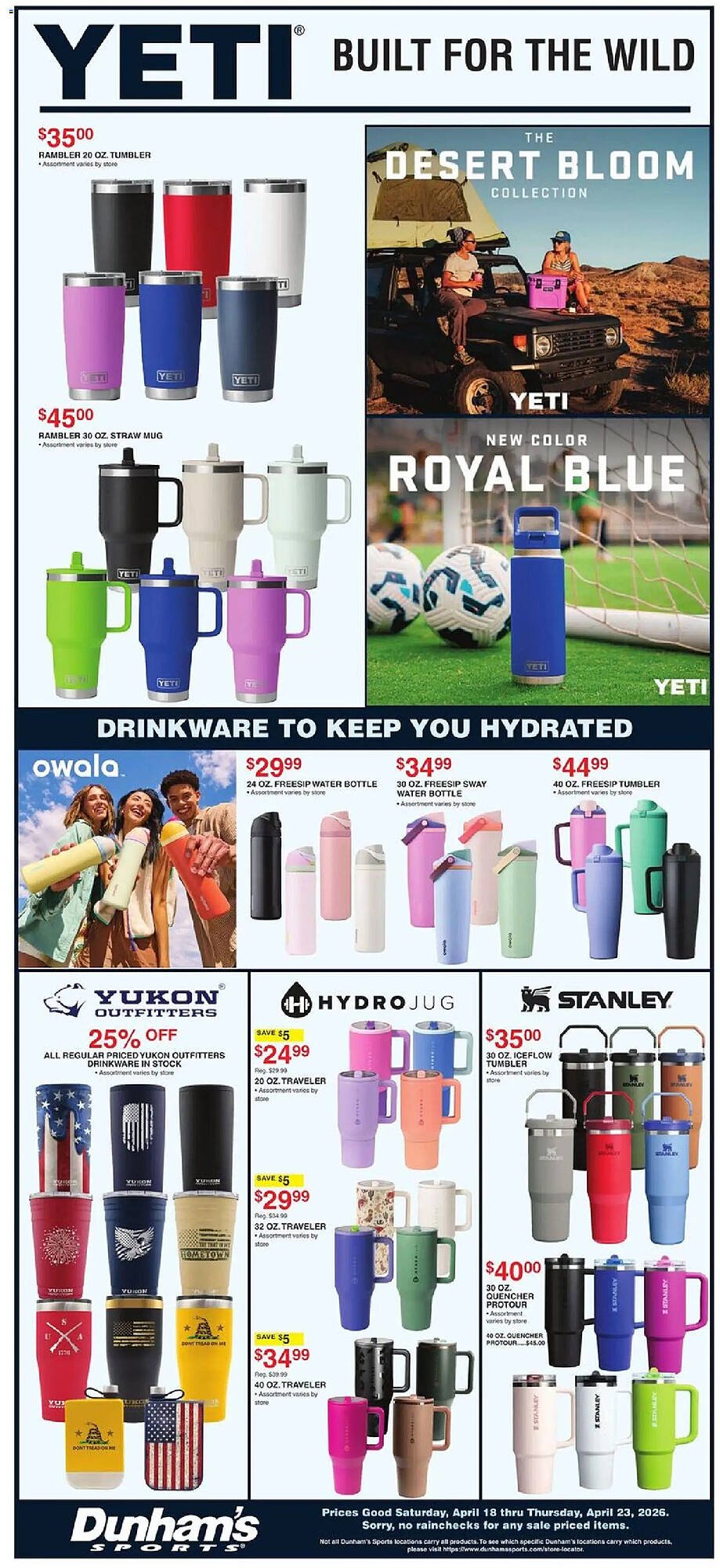 Dunham's Sports weekly ad