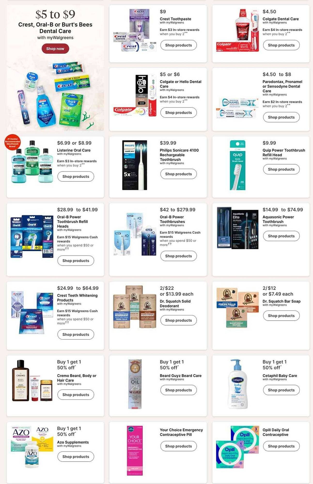 Walgreens weekly ad