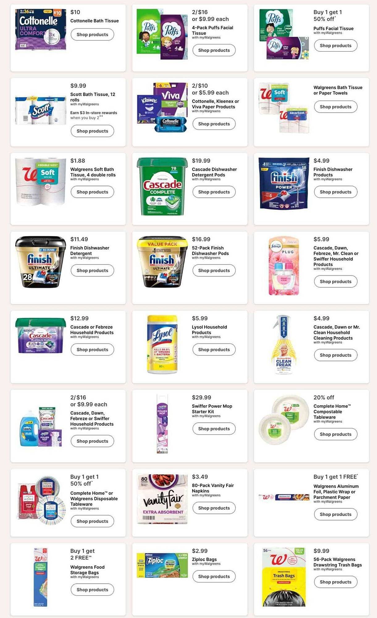 Walgreens weekly ad