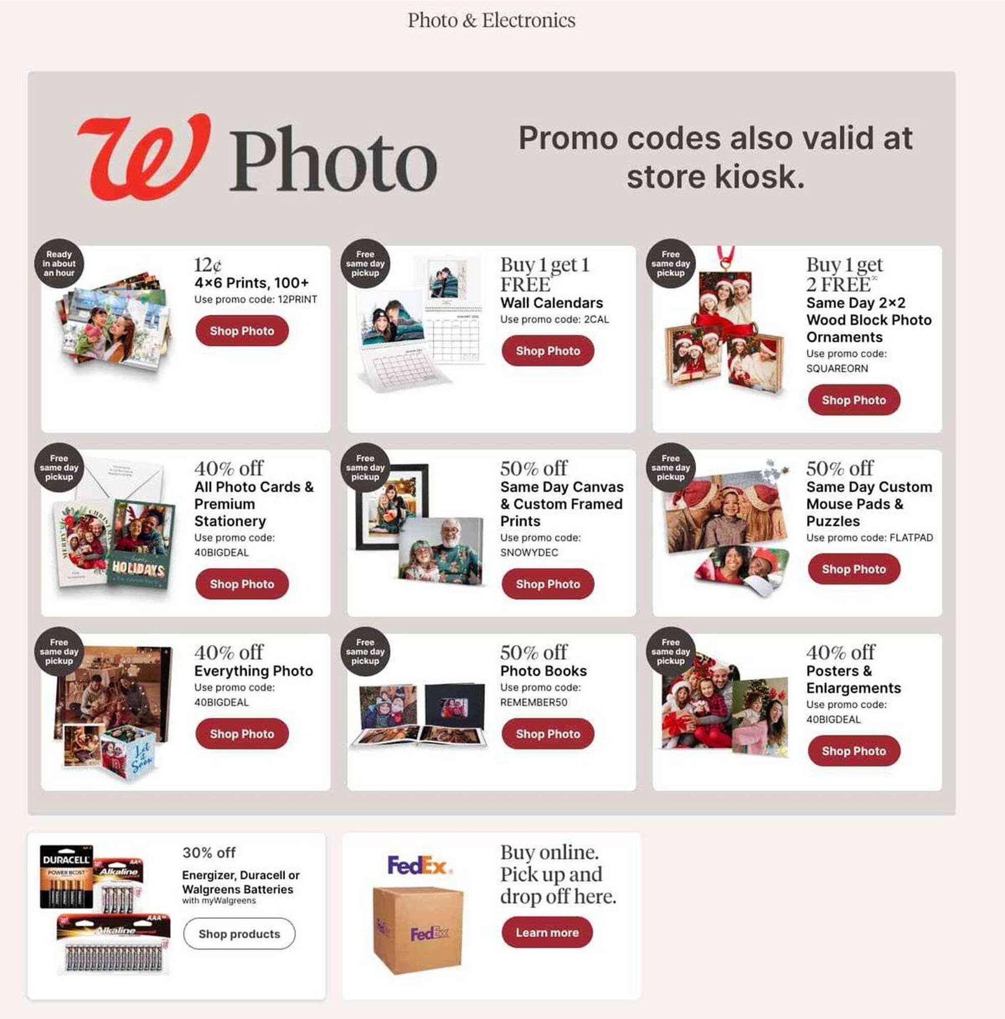 Walgreens weekly ad