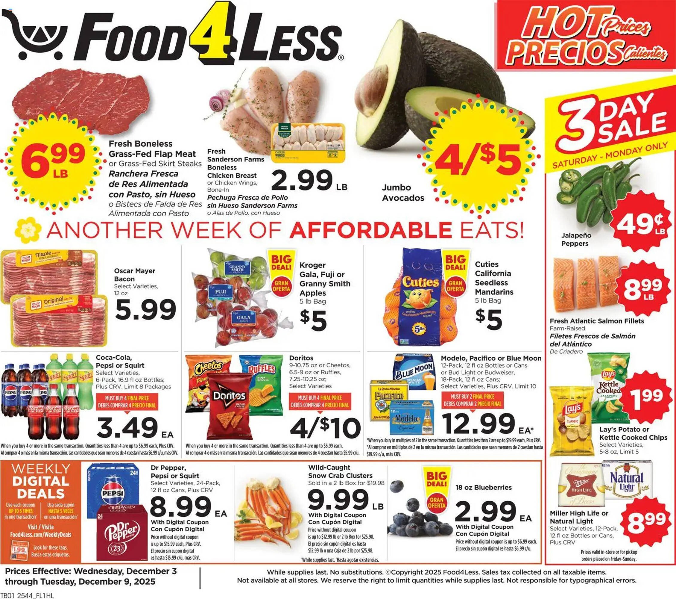 Food 4 Less weekly ad