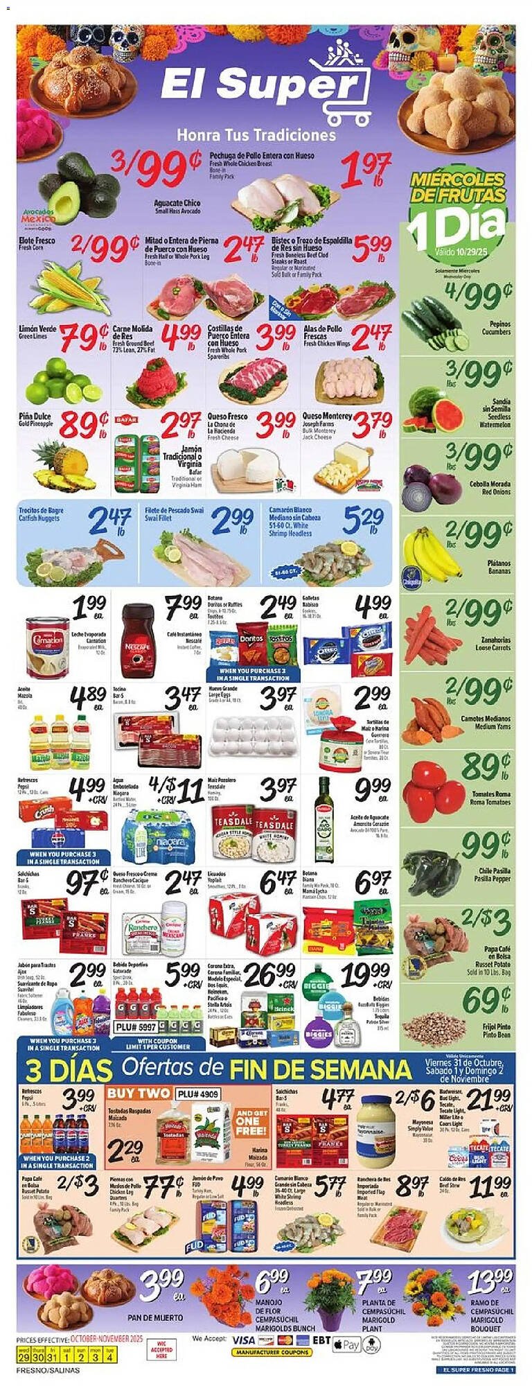 El Super weekly ad (2025-10-29 - 2025-11-04) | 1