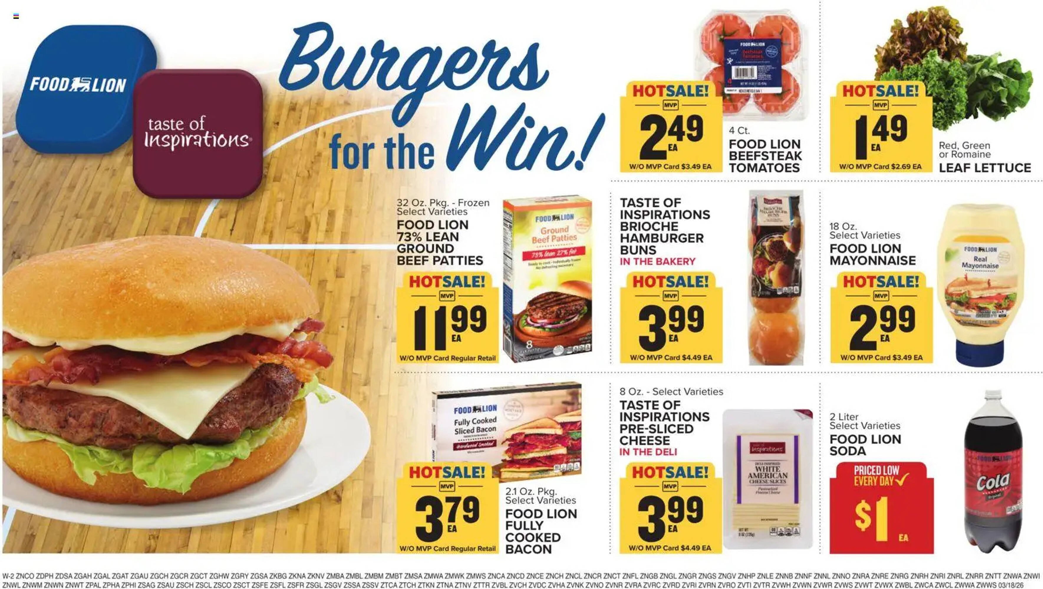 Food Lion weekly ad