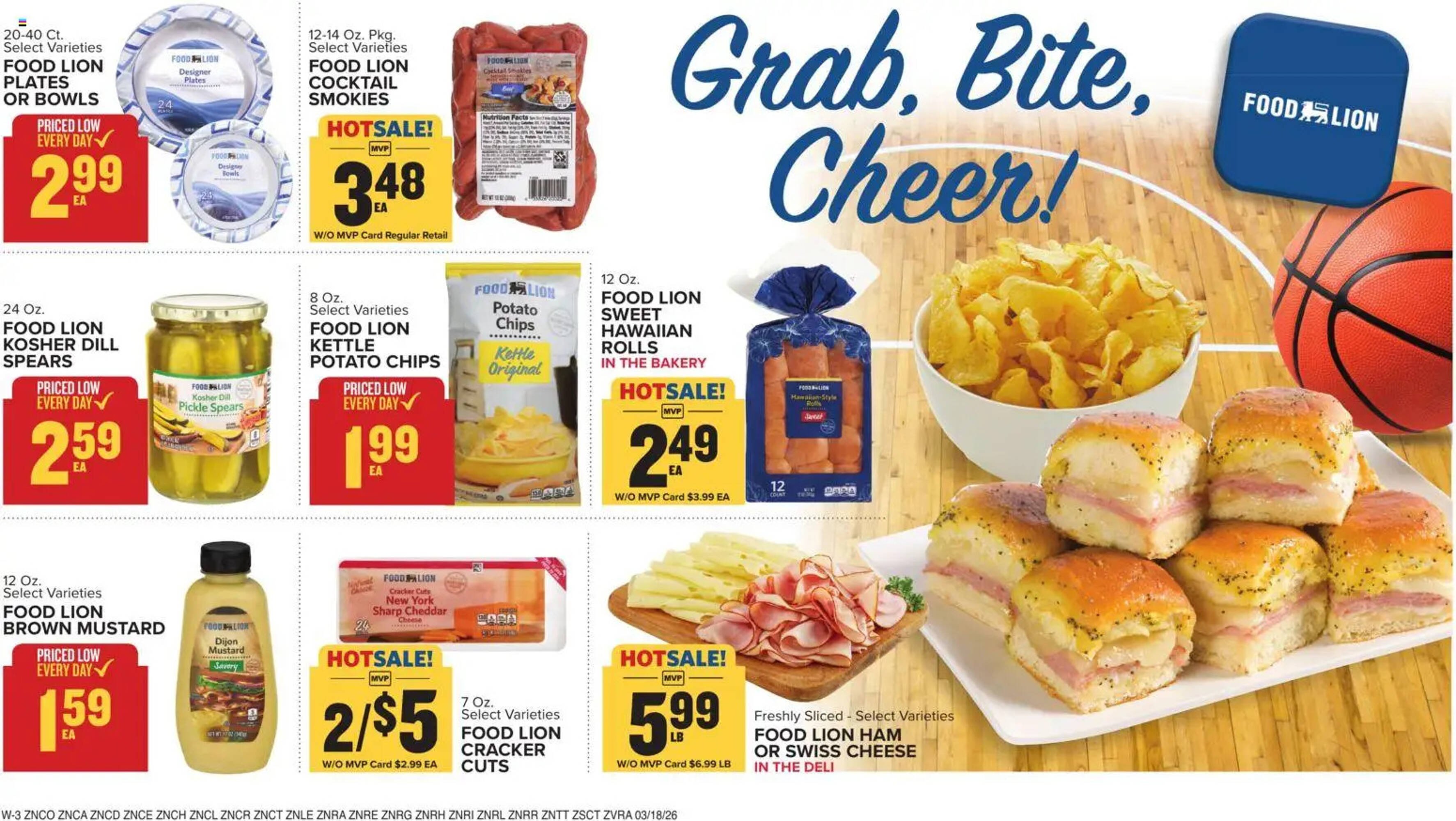 Food Lion weekly ad