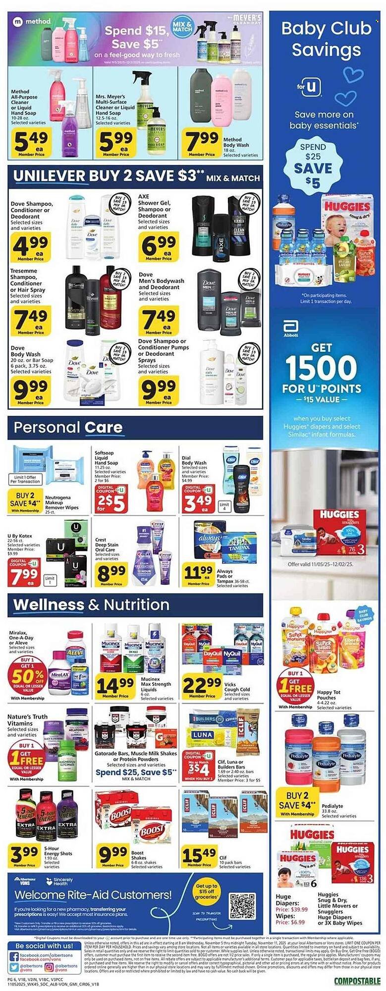 Albertsons weekly ad (2025-11-05 - 2025-11-11) | 5