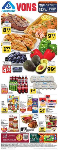 Albertsons weekly ad (2025-11-05 - 2025-11-11)