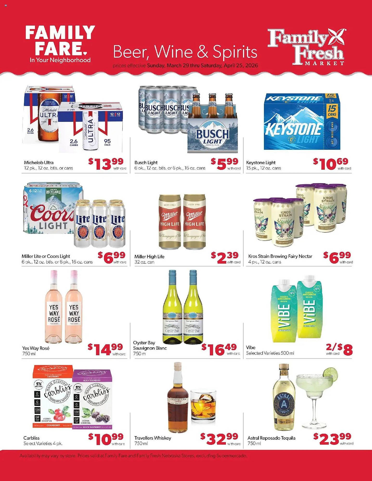 Family Fare weekly ad