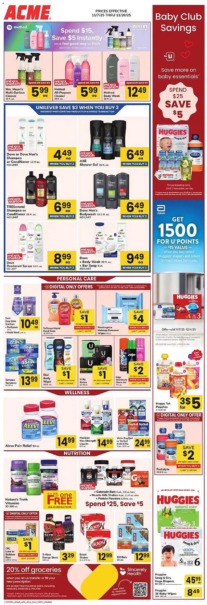 ACME weekly ad (2025-11-07 - 2025-11-20) | 1