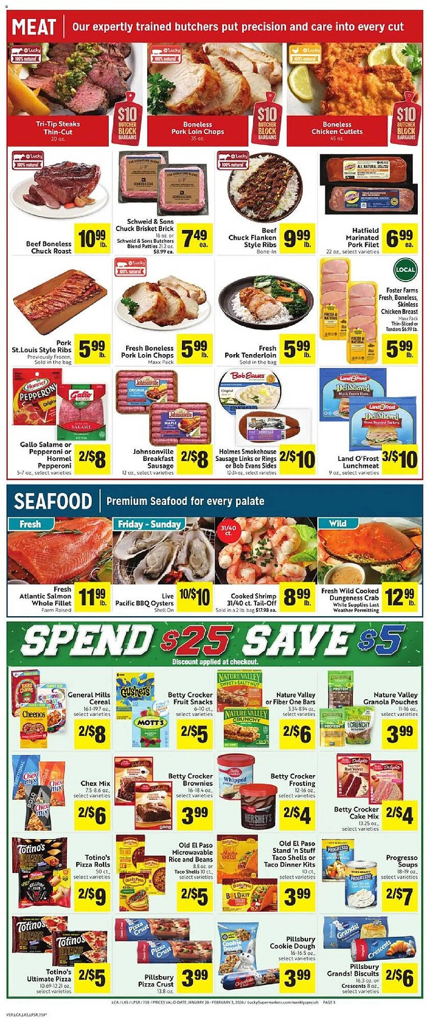 Lucky Supermarkets weekly ad