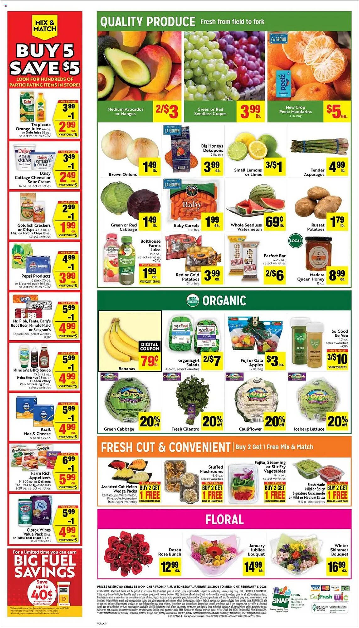 Lucky Supermarkets weekly ad