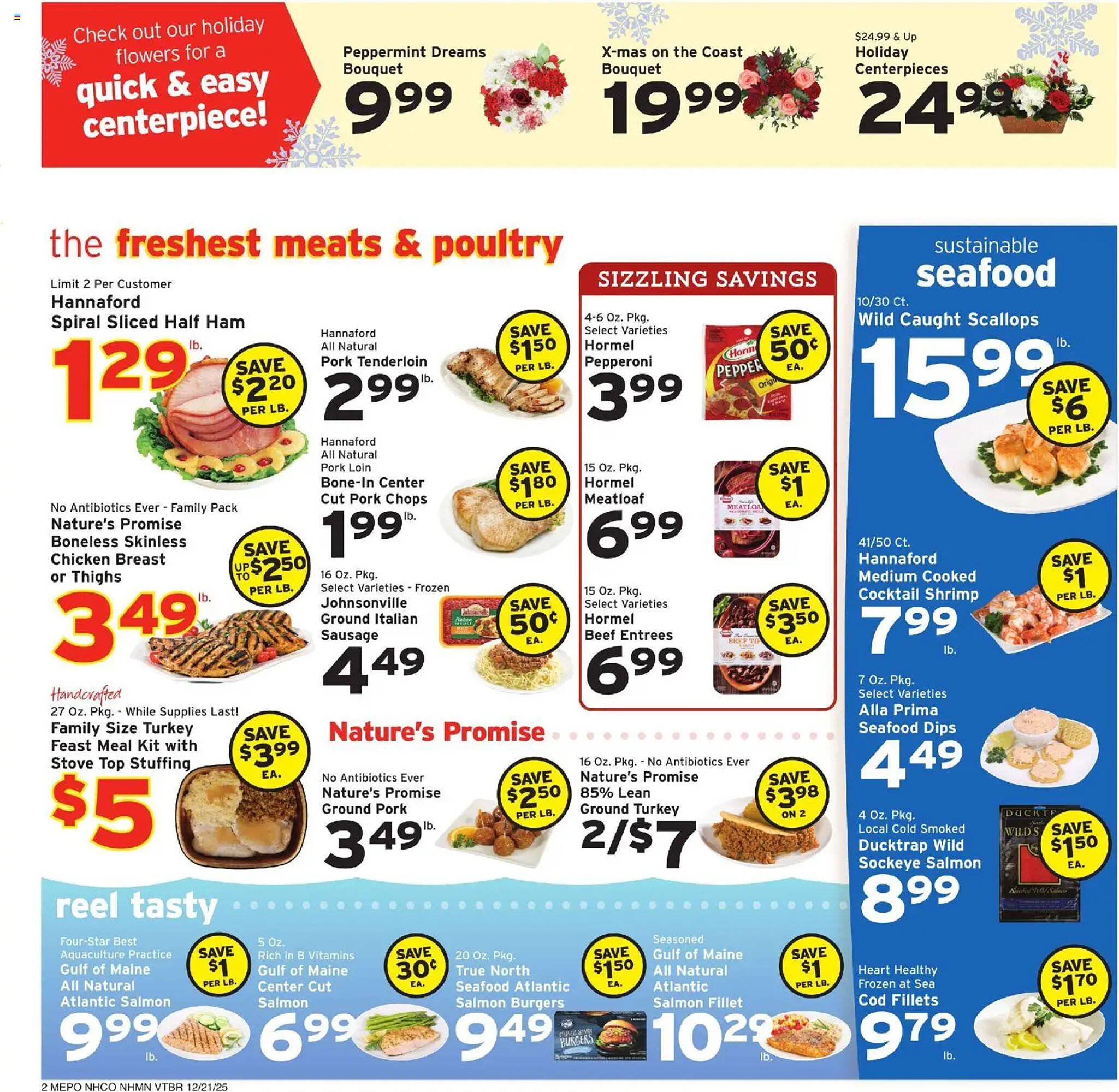 Hannaford flyer