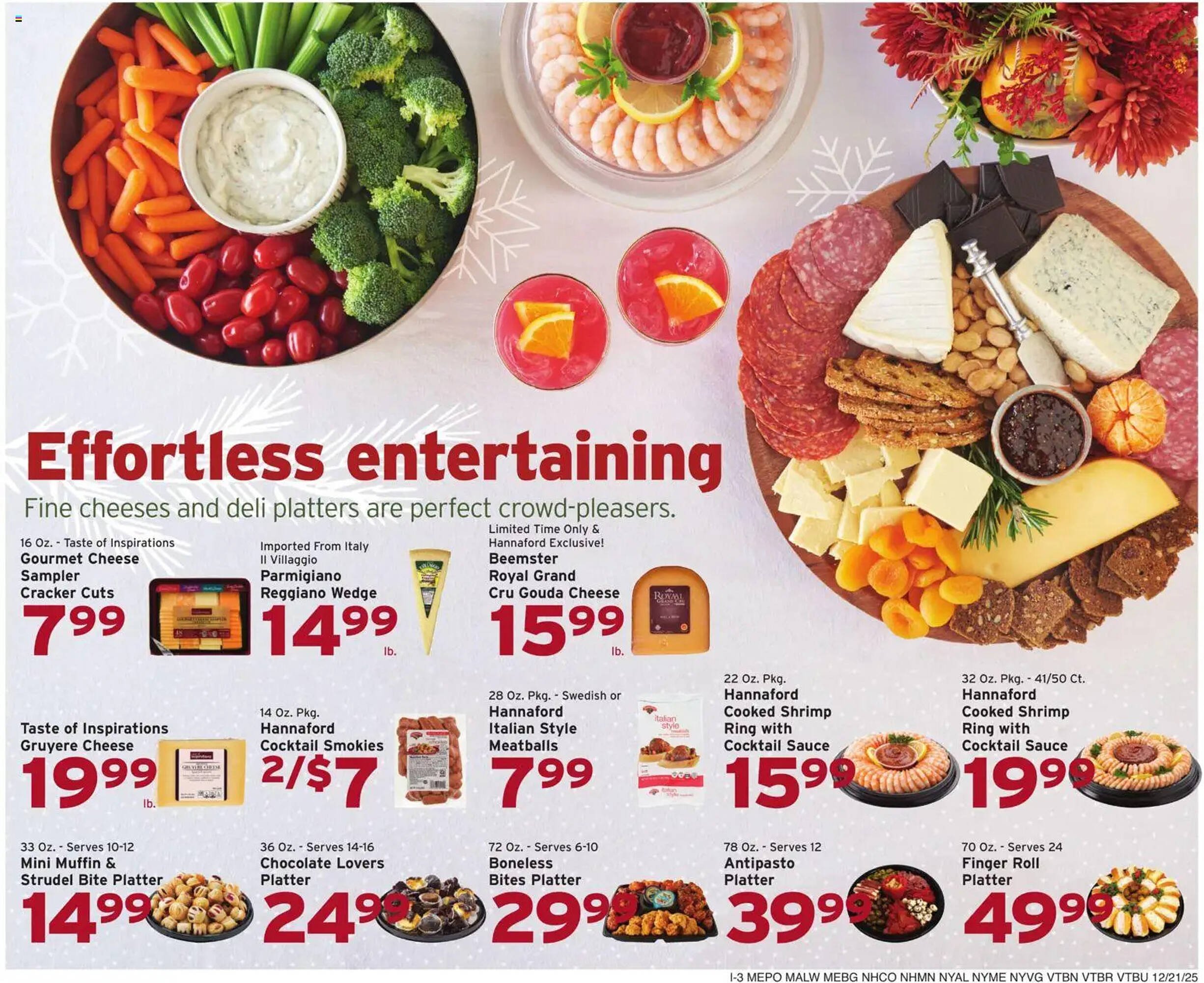 Hannaford flyer