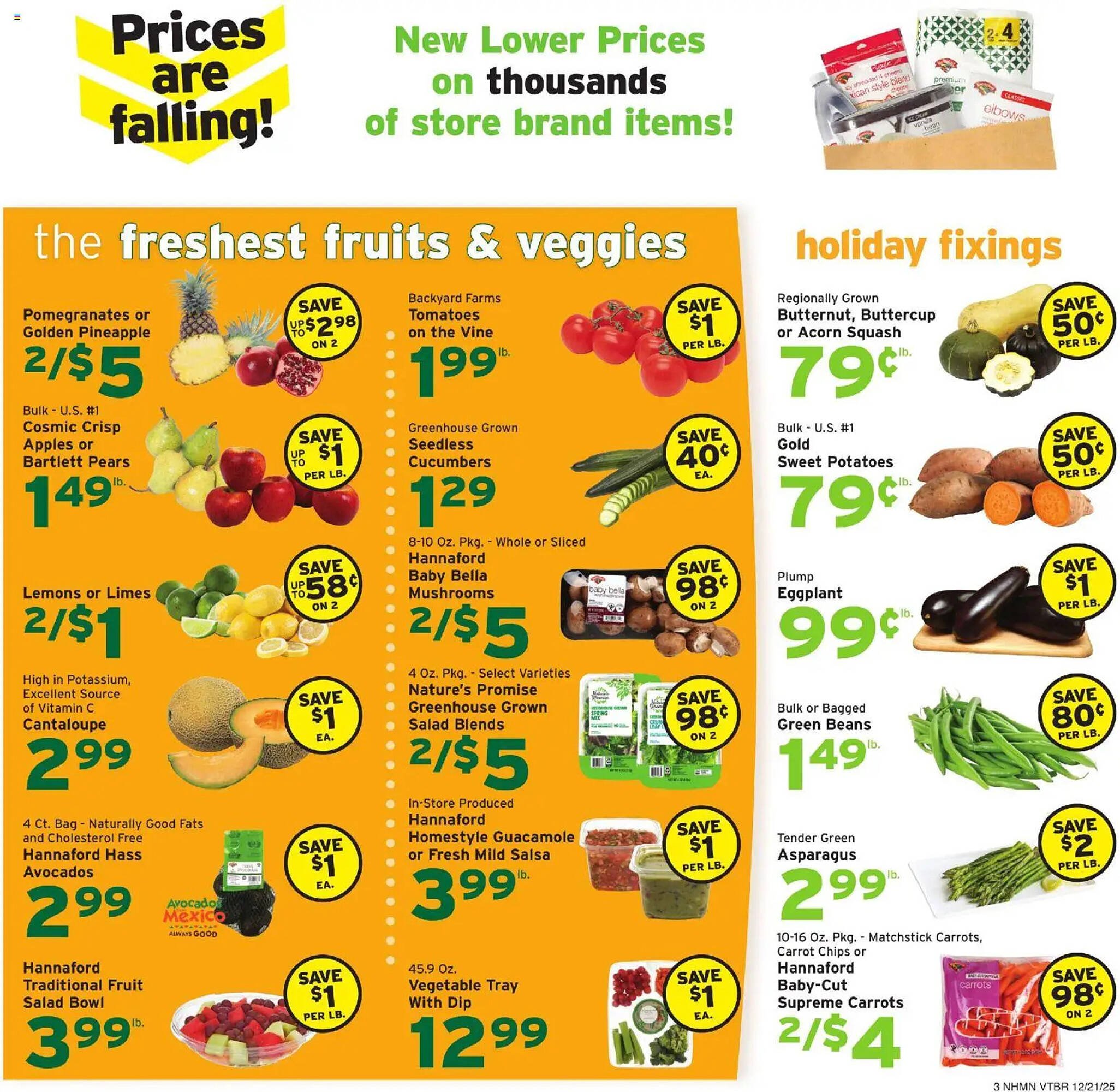 Hannaford flyer