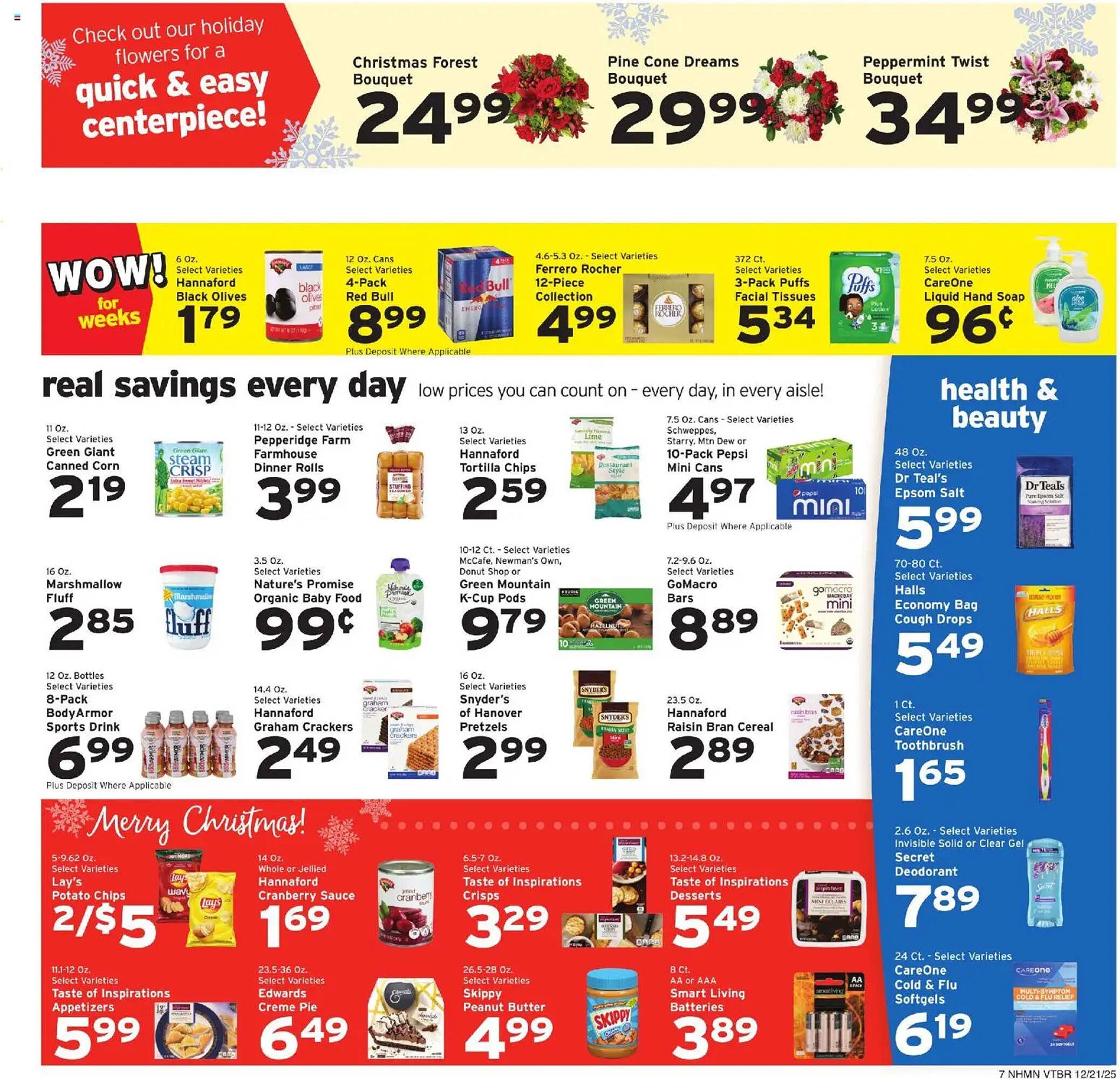 Hannaford flyer
