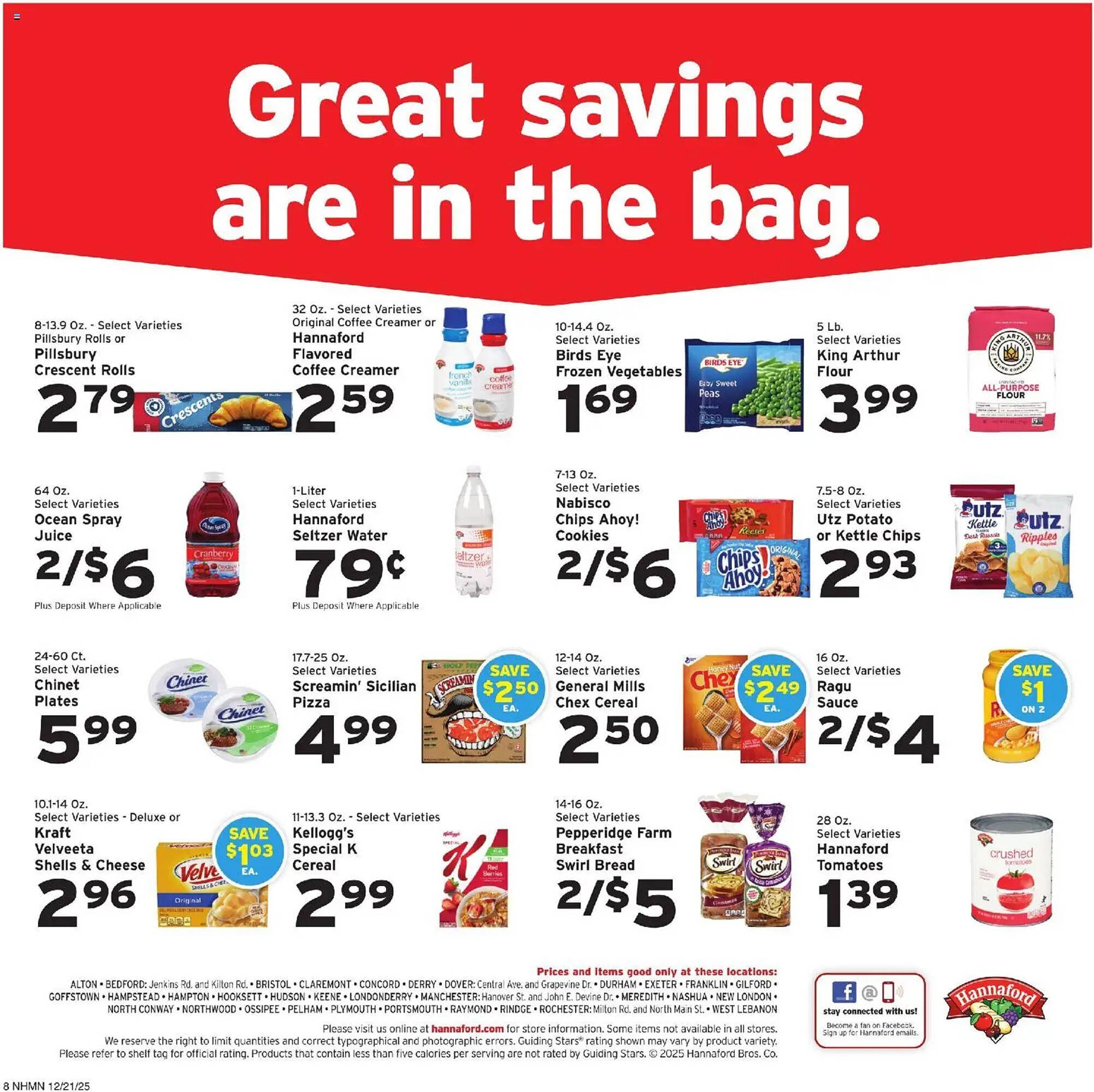 Hannaford flyer