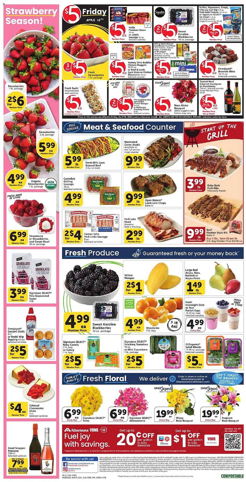 Vons weekly ad