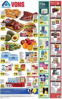 Vons weekly ad