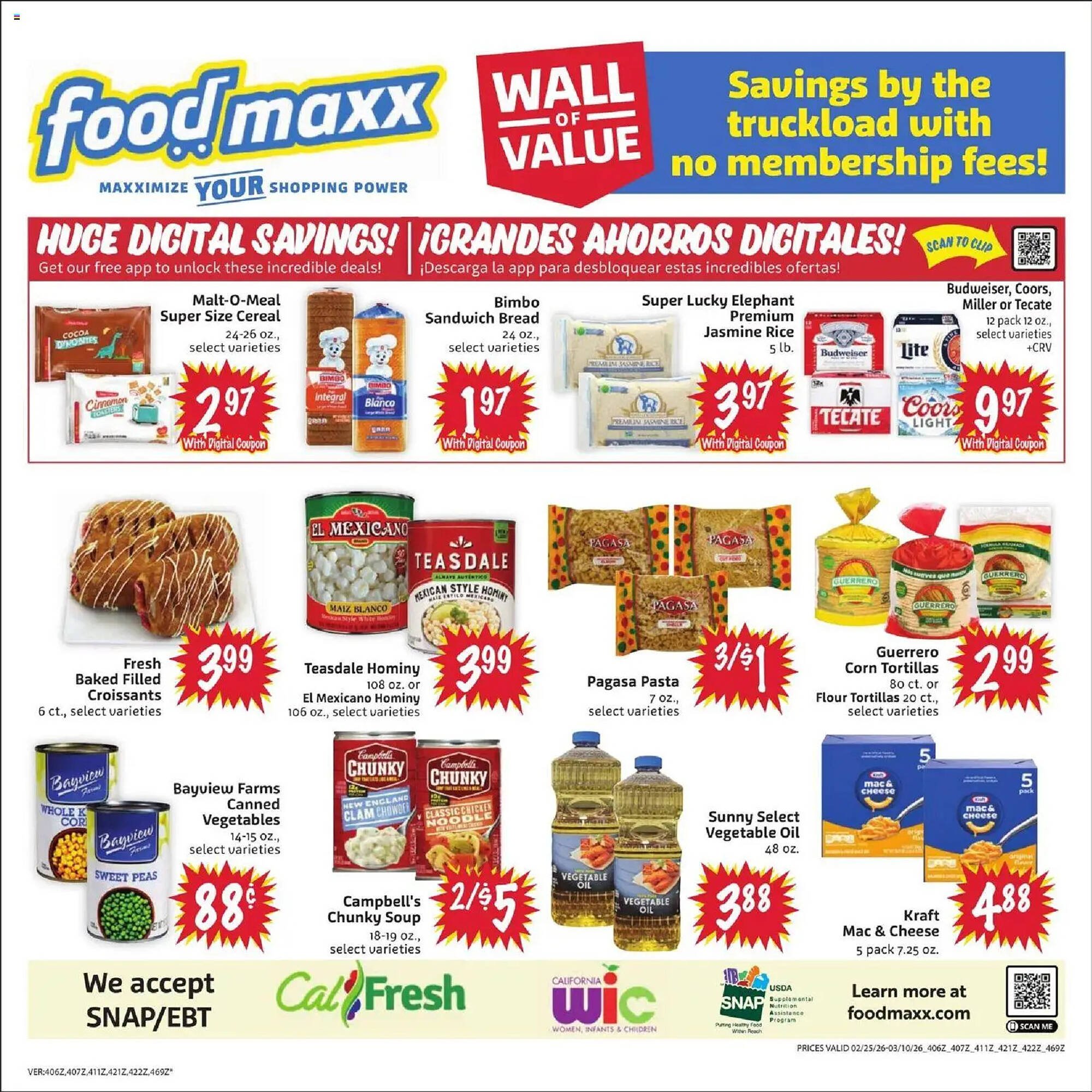 Foodmaxx weekly ad