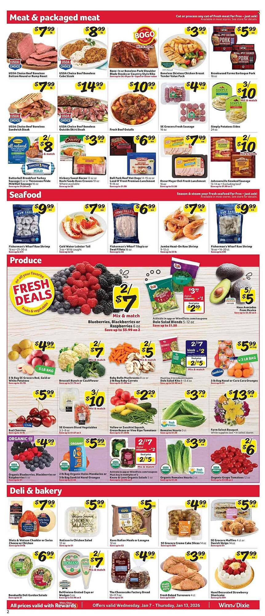 Winn Dixie weekly ad