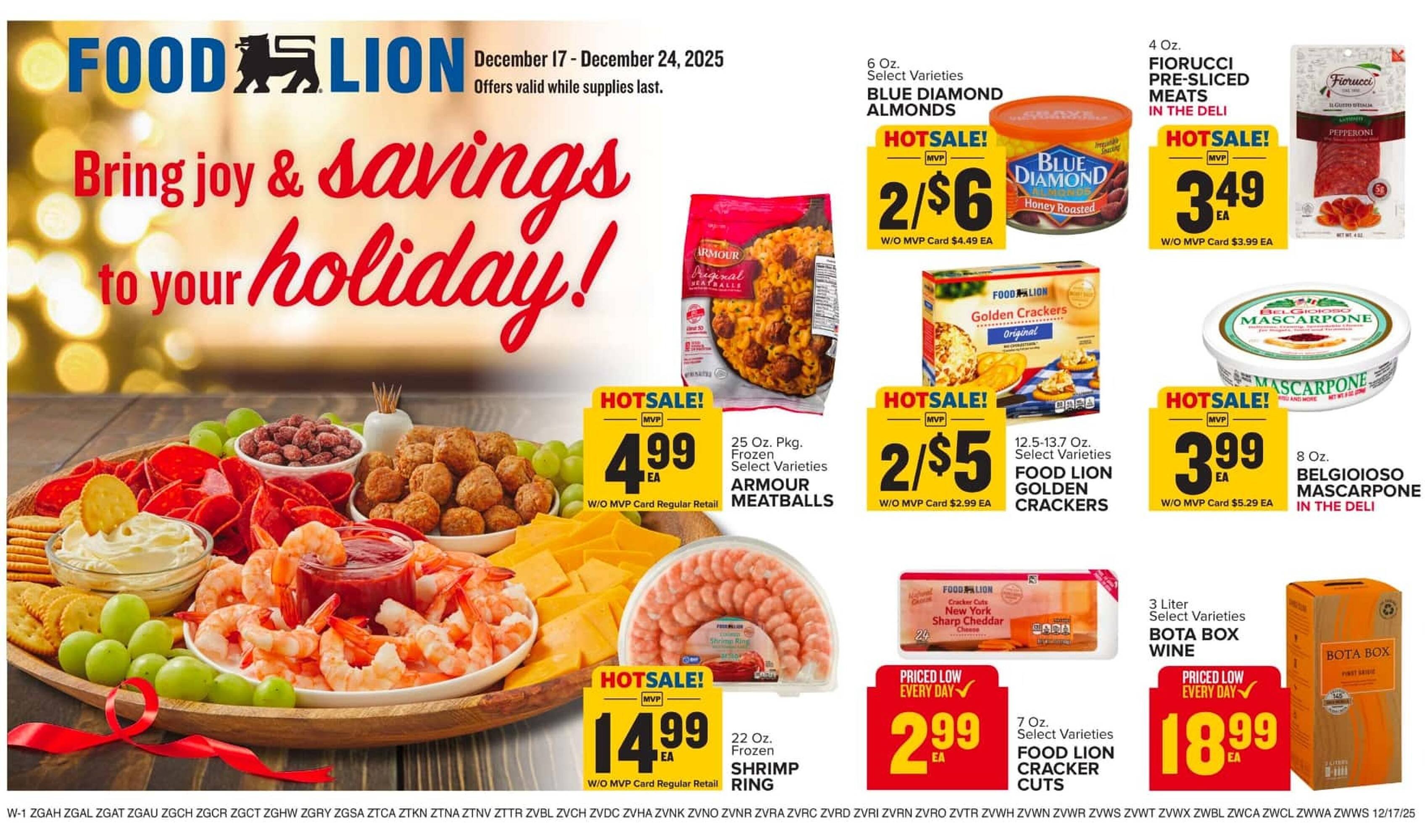 Food Lion weekly ad