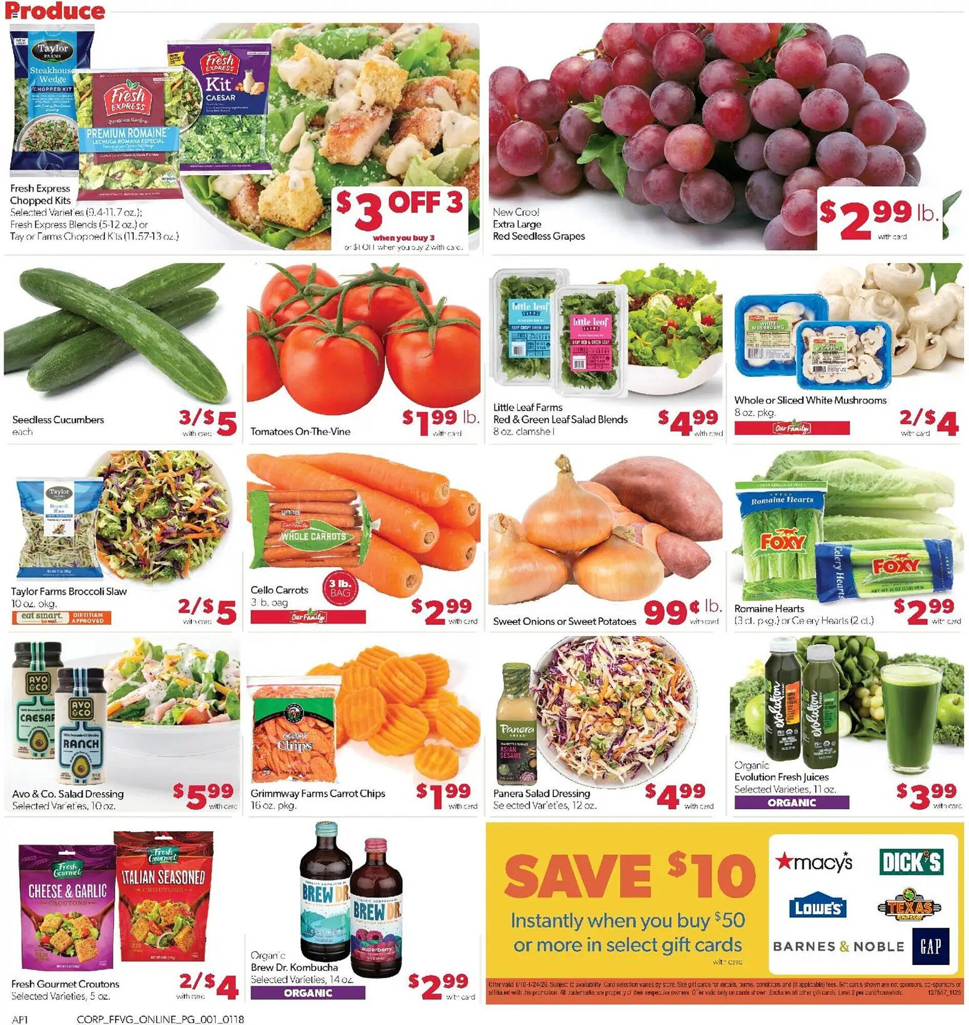 Family Fare weekly ad