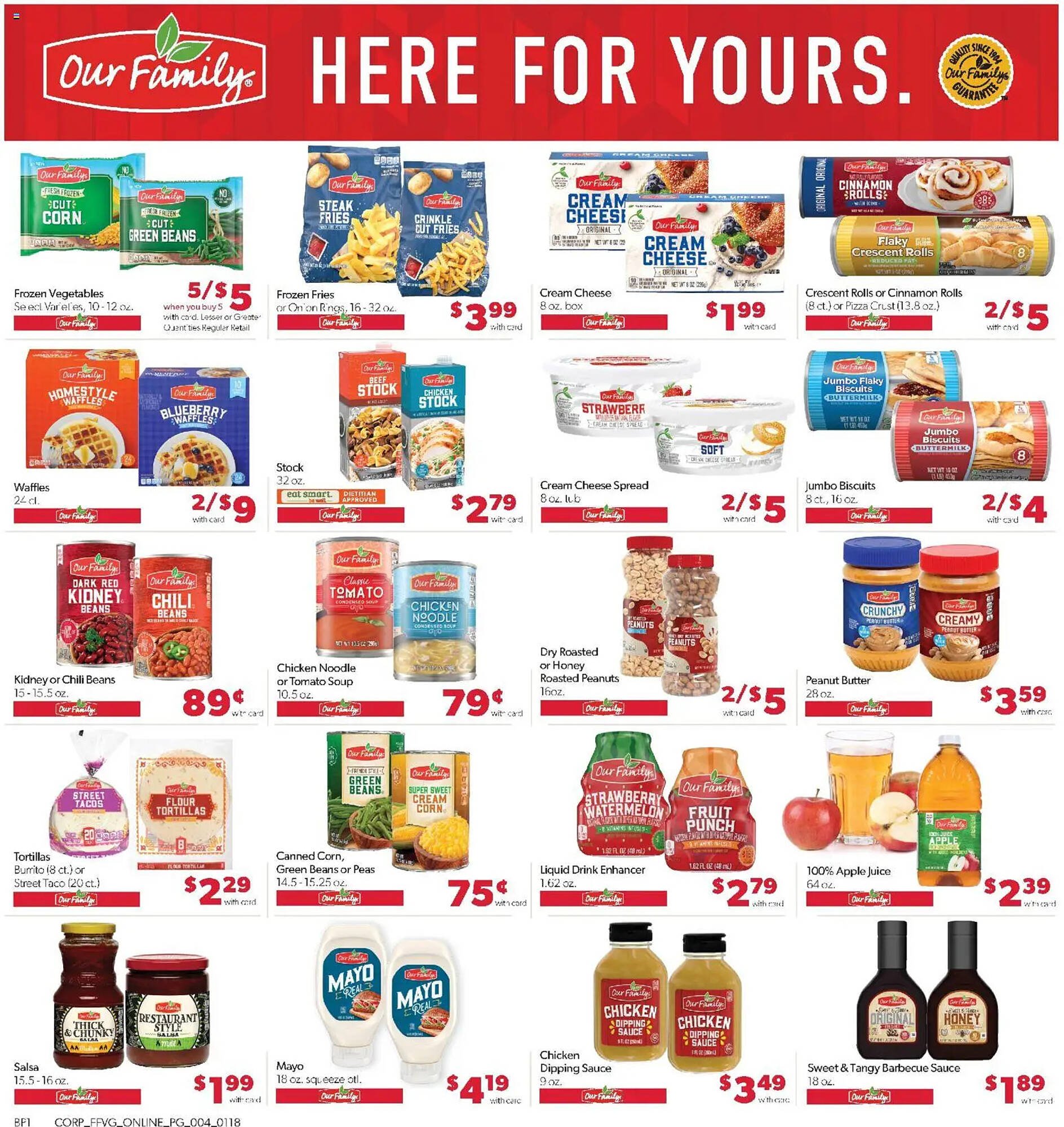 Family Fare weekly ad