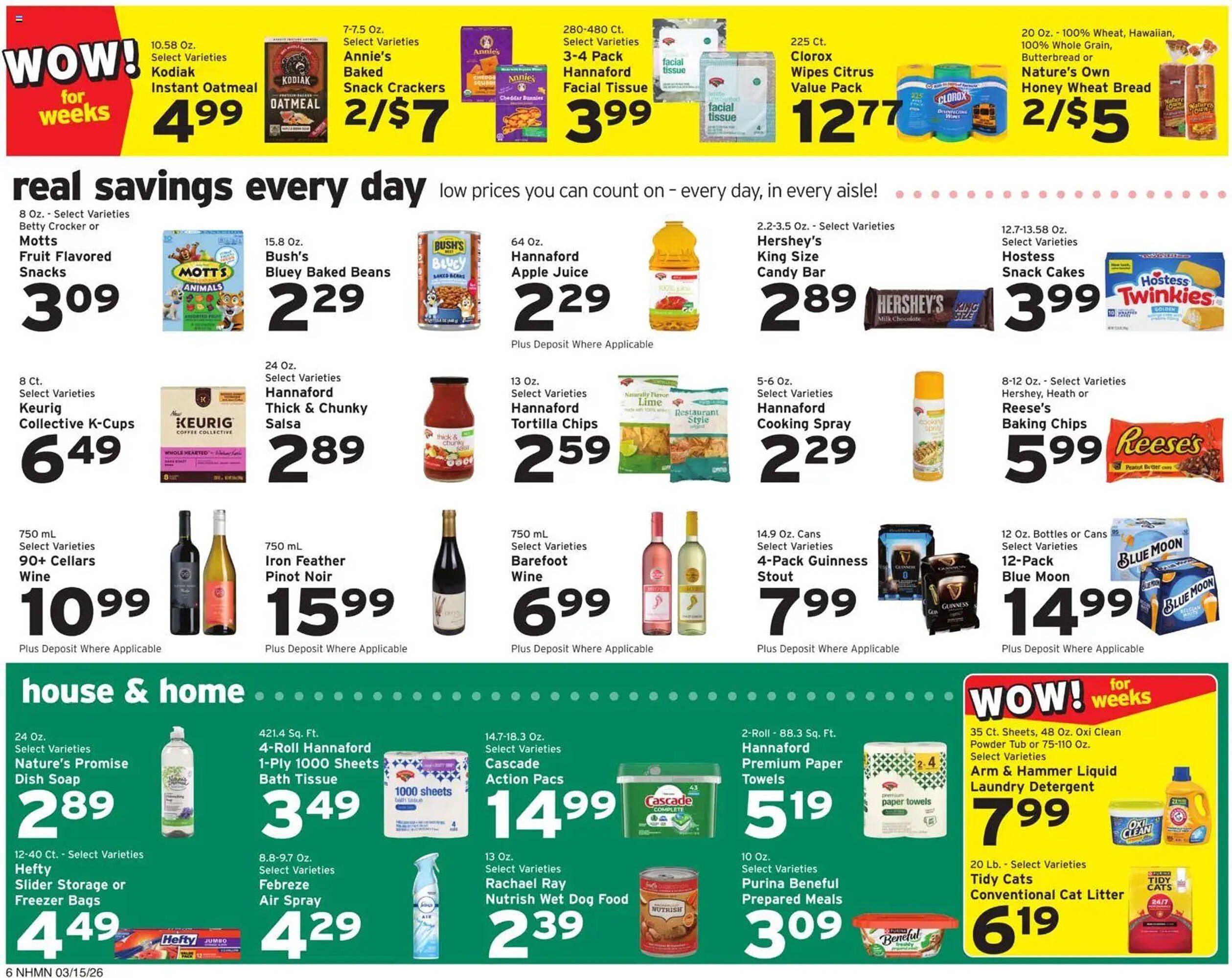 Hannaford flyer