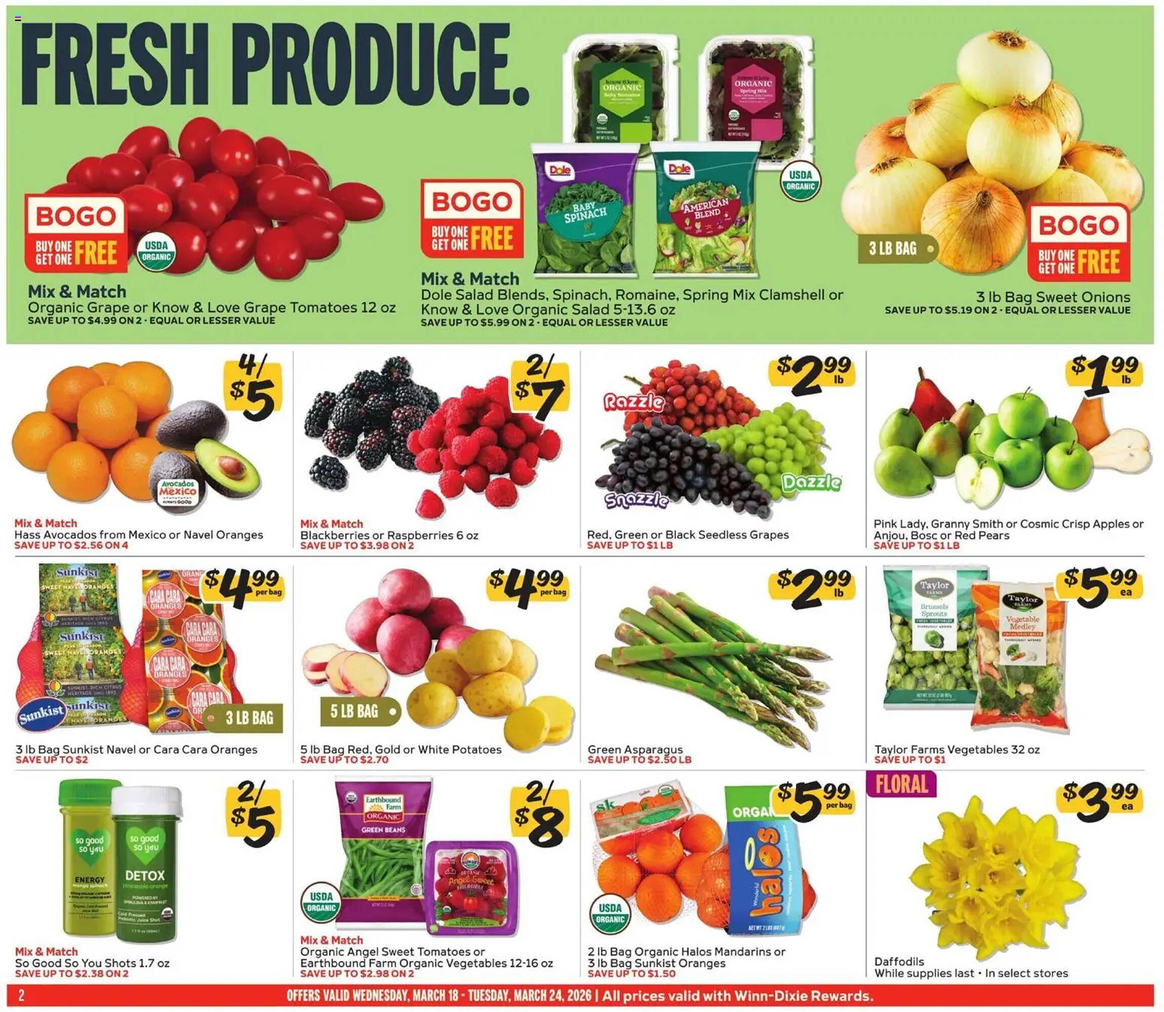 Winn Dixie weekly ad