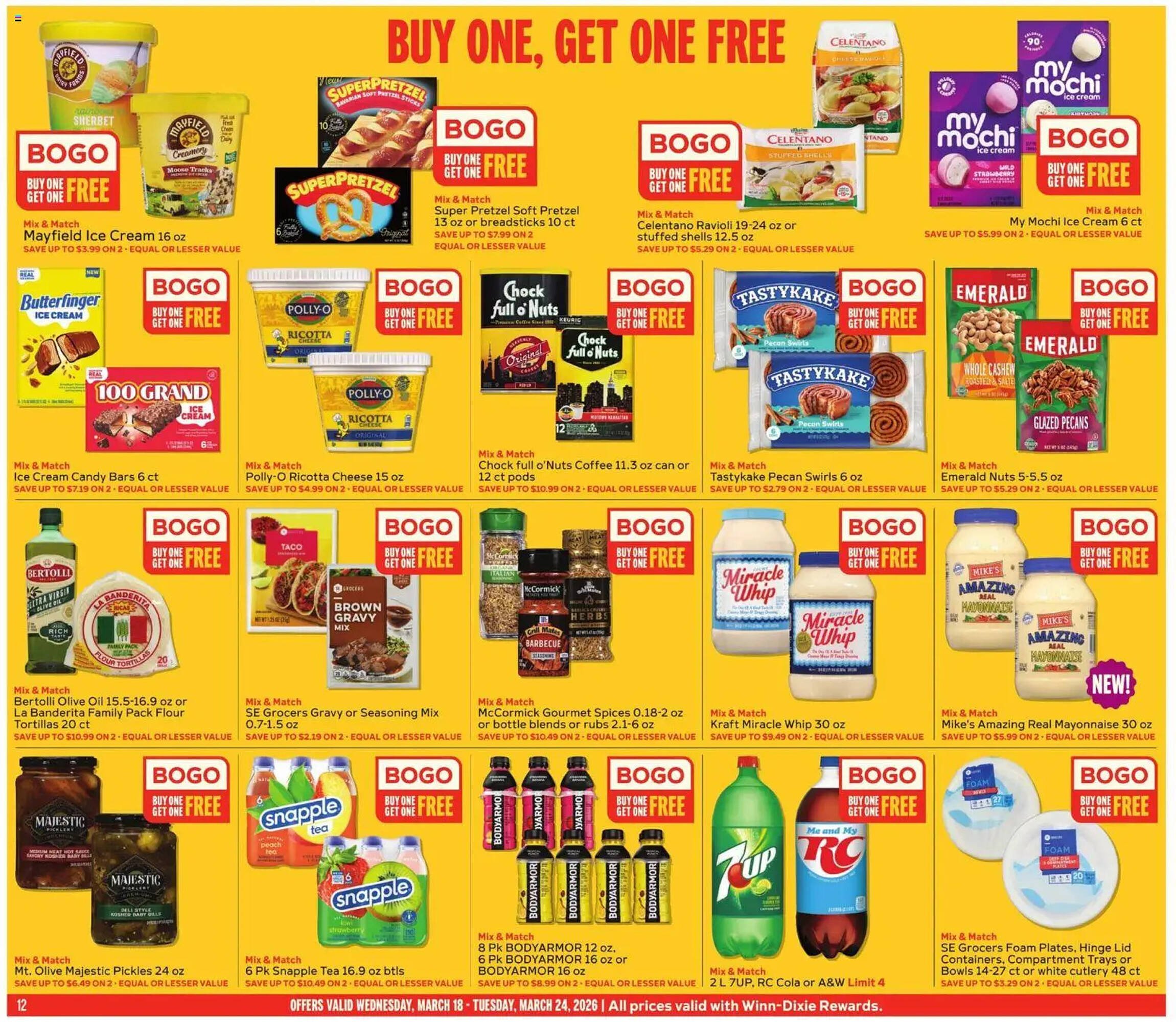 Winn Dixie weekly ad