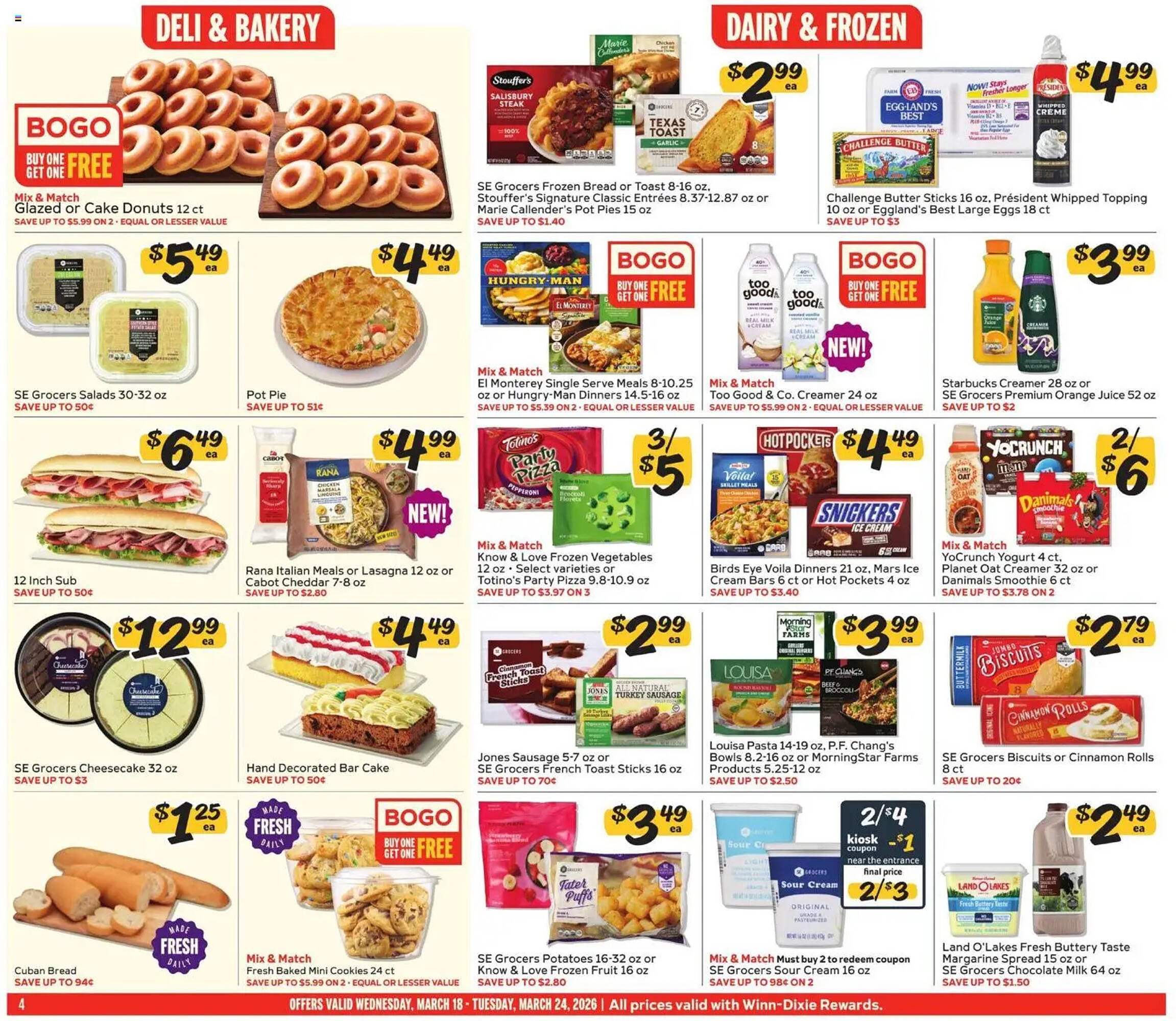 Winn Dixie weekly ad