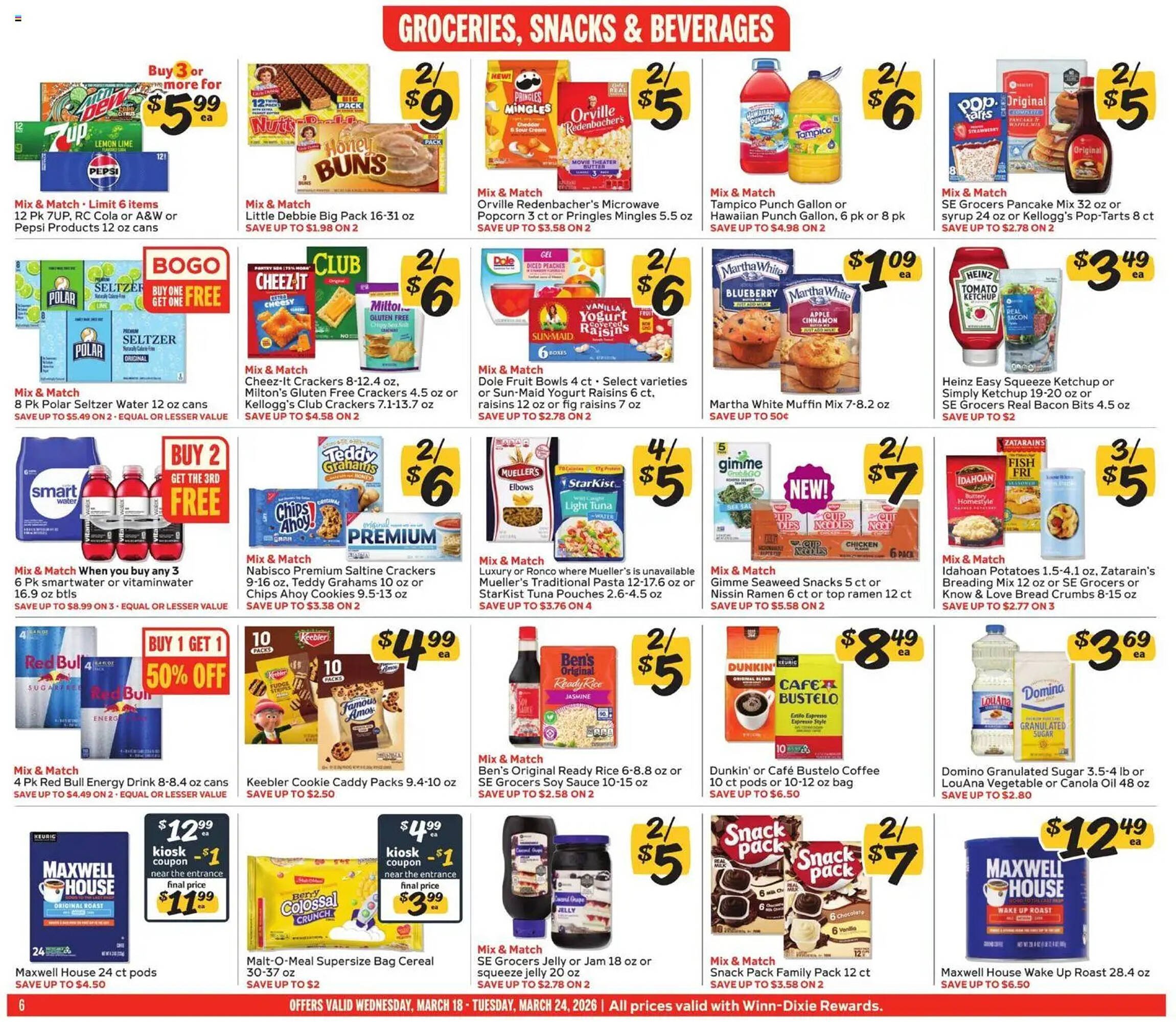 Winn Dixie weekly ad