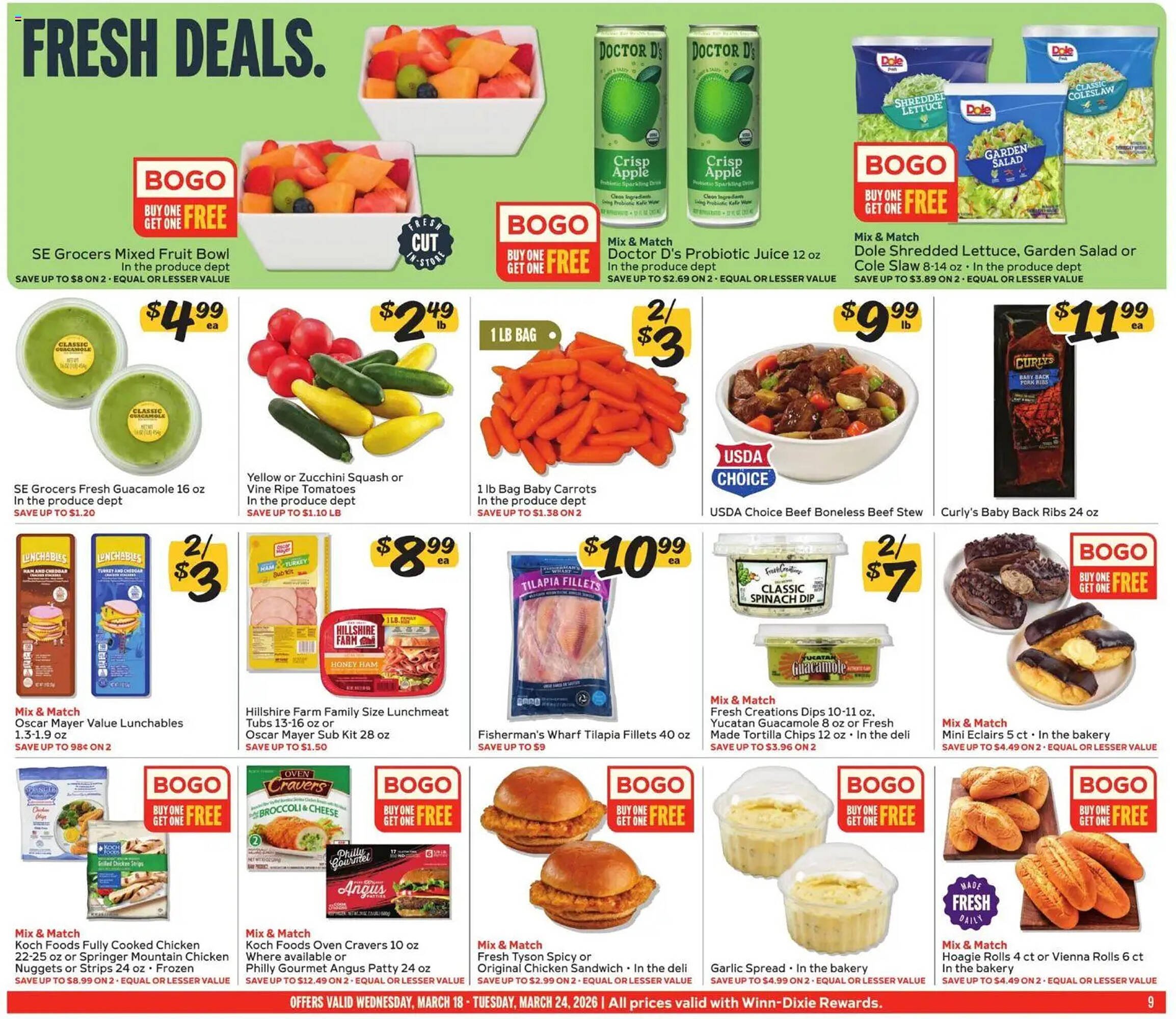 Winn Dixie weekly ad