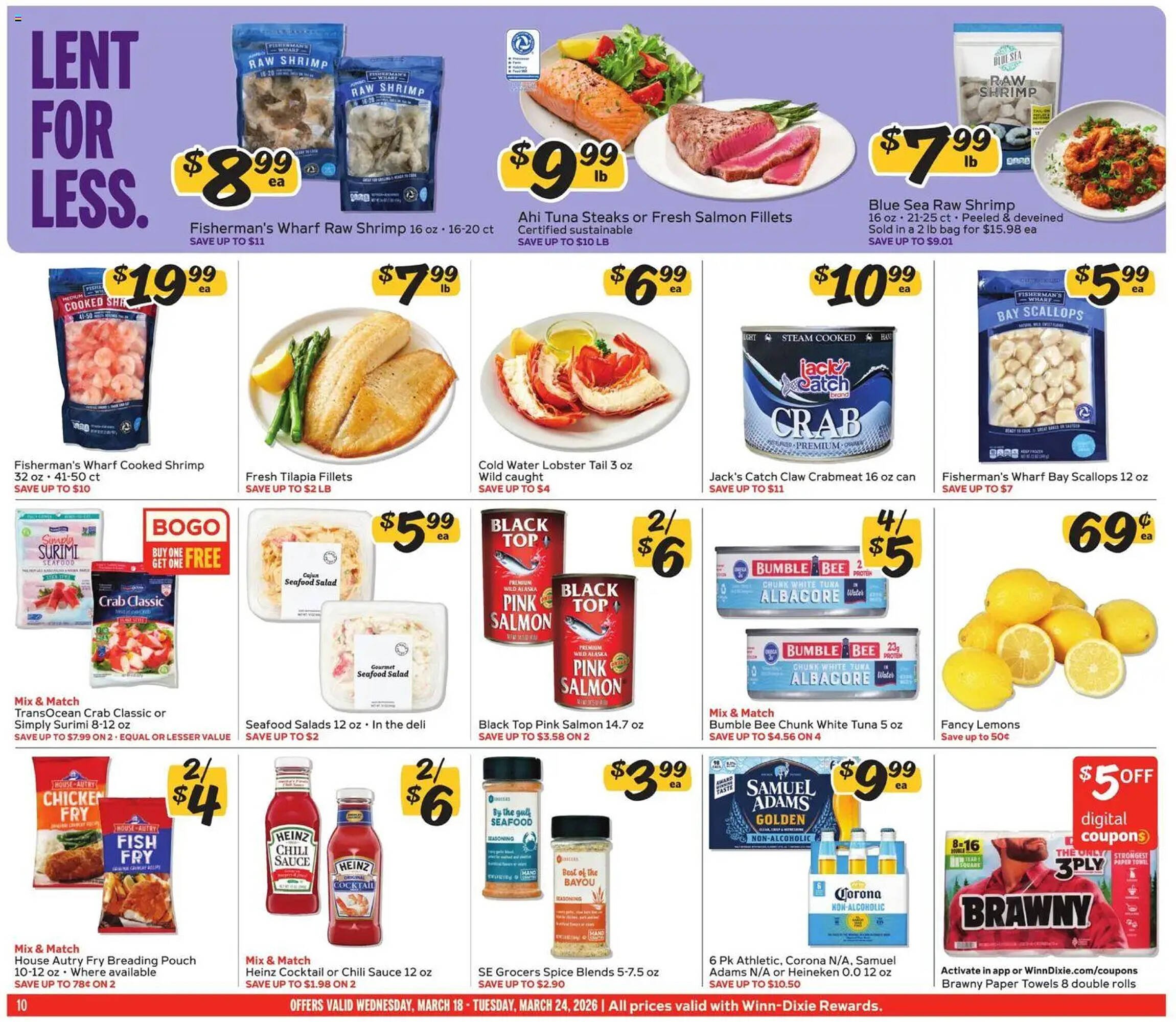 Winn Dixie weekly ad