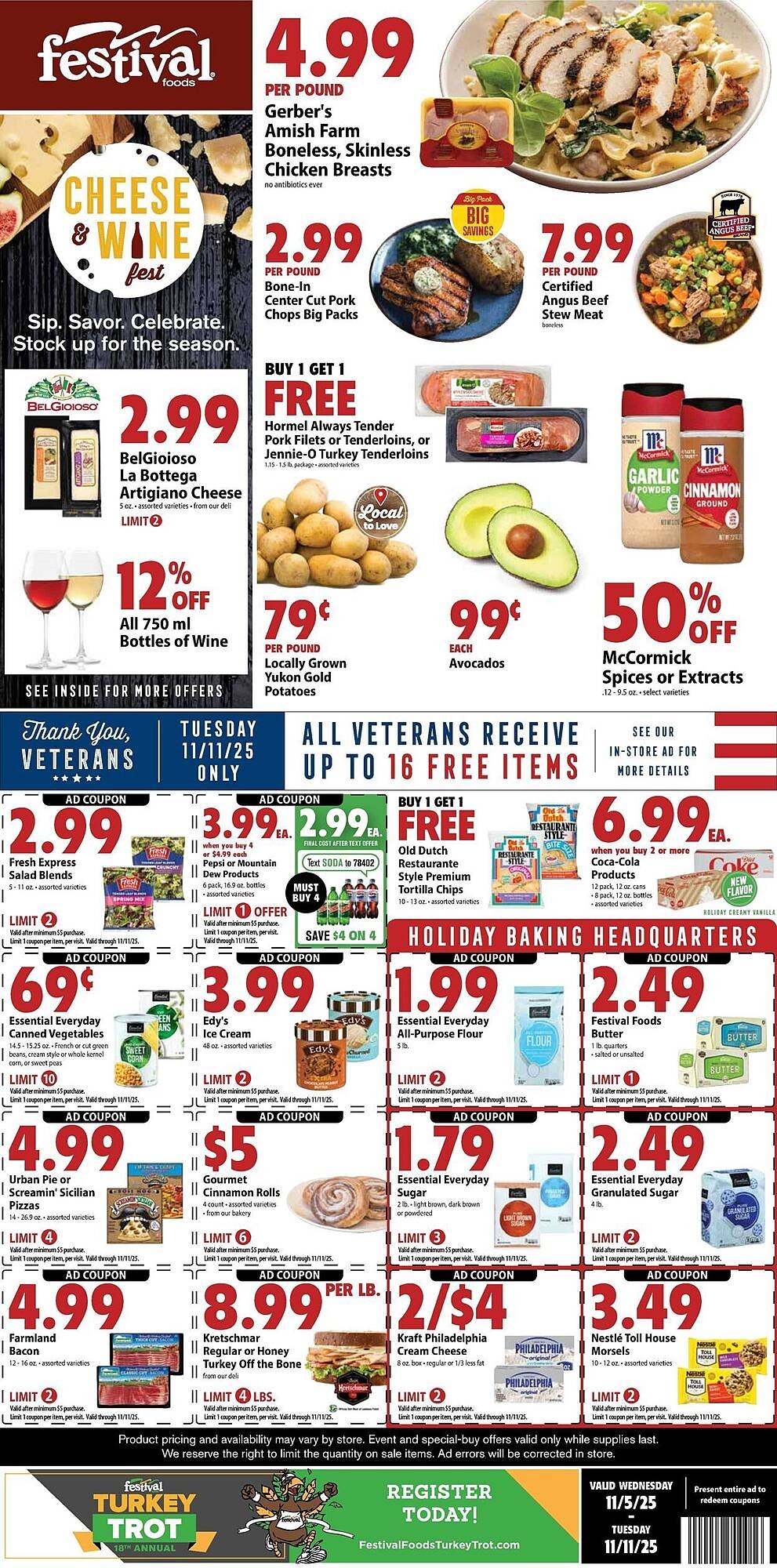 Festival Foods weekly ad (2025-11-05 - 2025-11-11) | 1