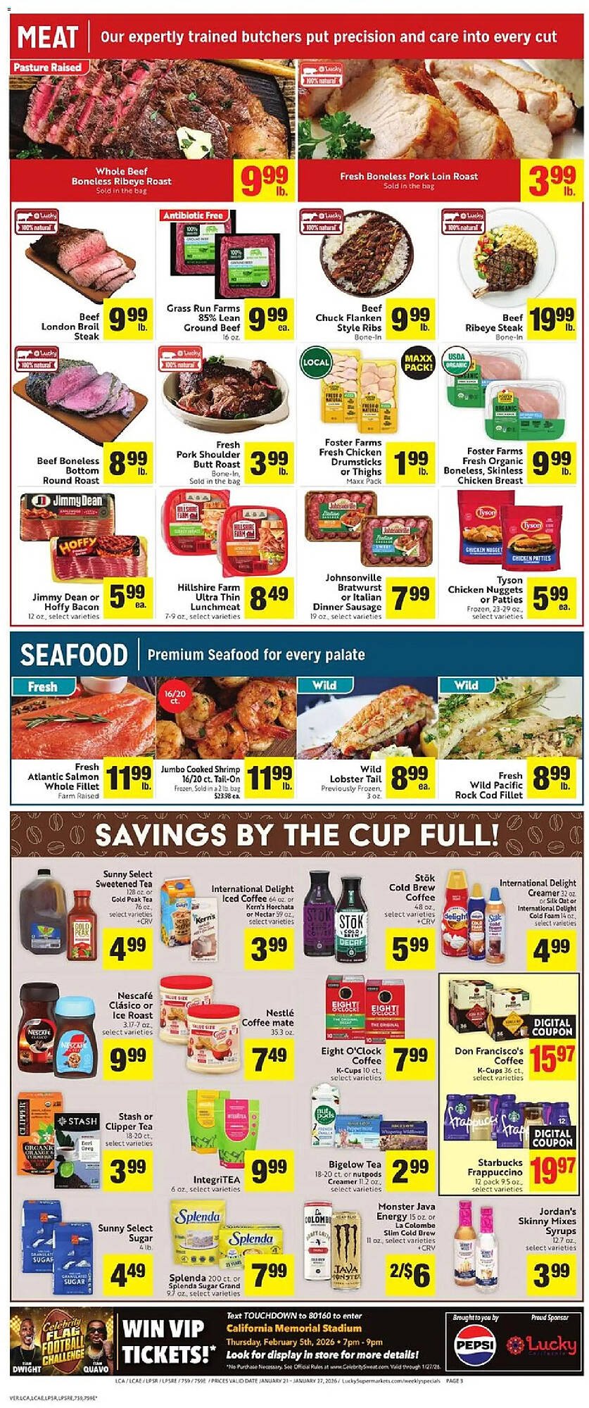 Lucky Supermarkets weekly ad