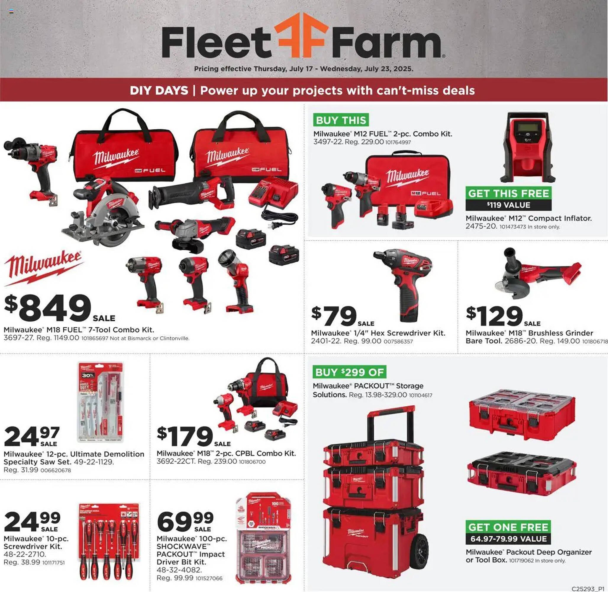Mills Fleet Farm Weekly Ad (2025-07-17 - 2025-07-23) | 1