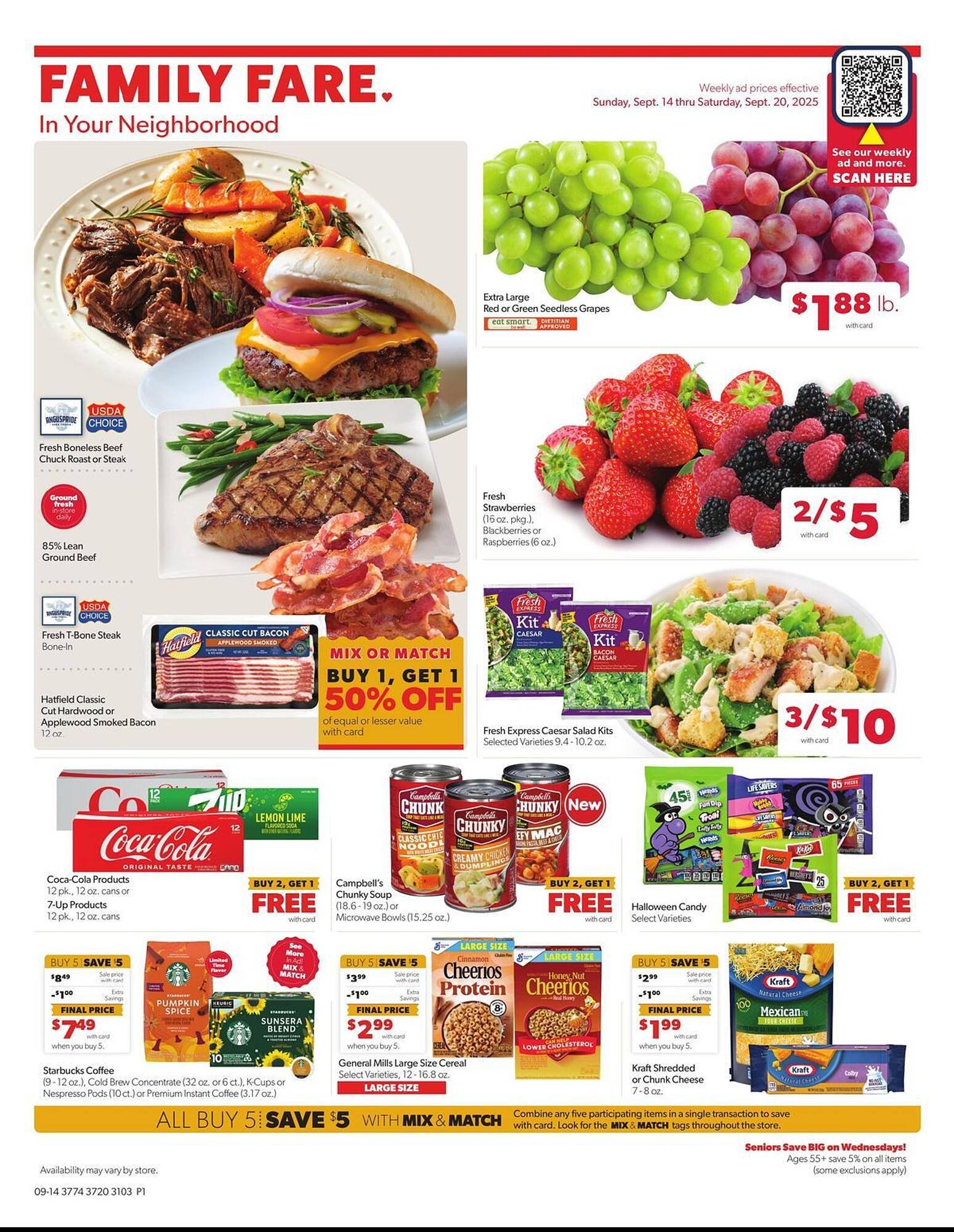 Family Fare weekly ad (2025-09-14 - 2025-09-20) | 1