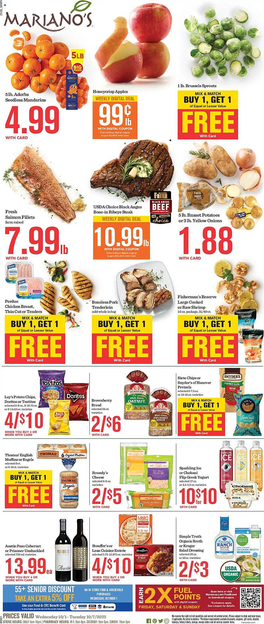Mariano&#039;s weekly ad (2025-10-01 - 2025-10-07) | 1