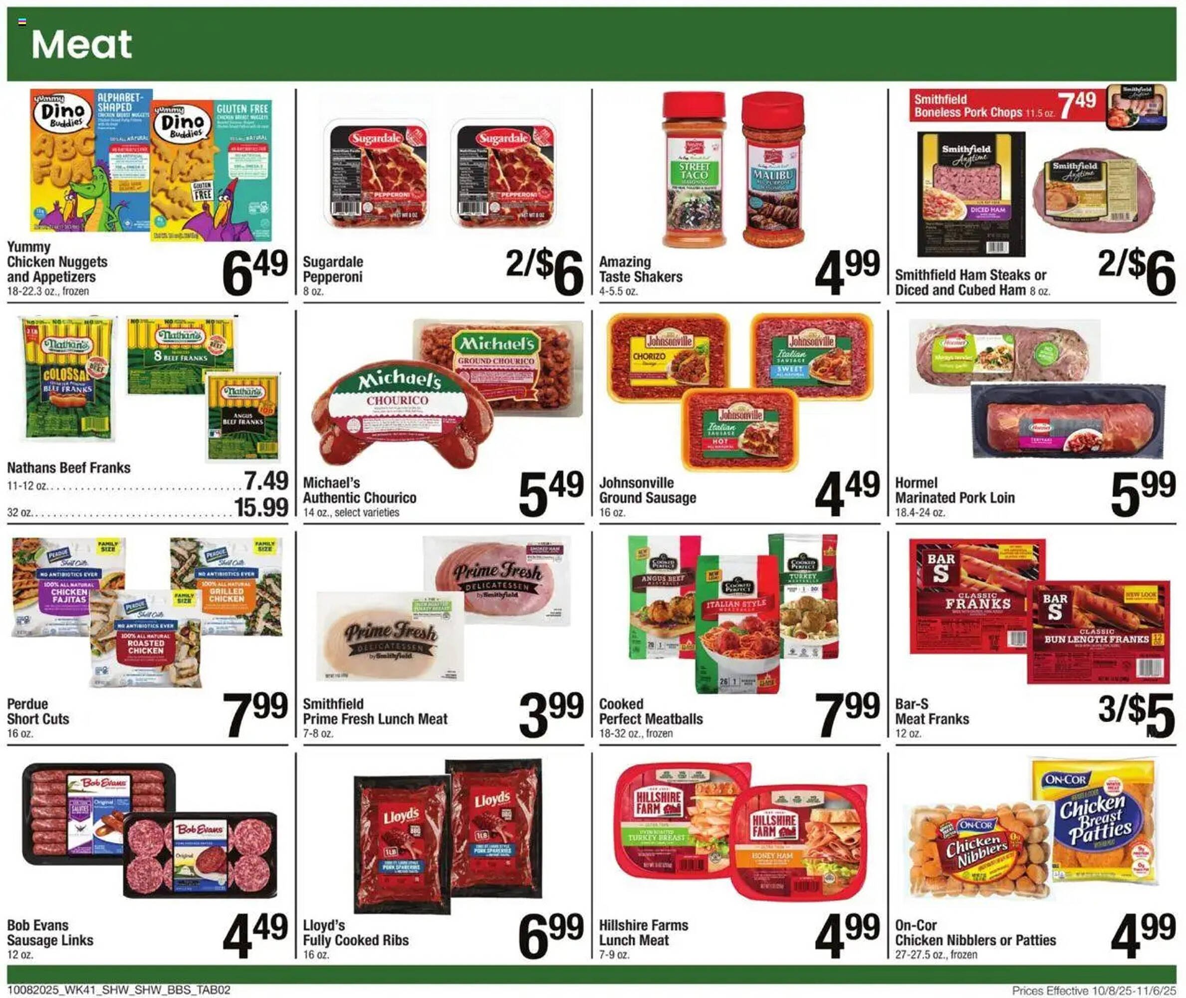 Shaw&#039;s flyer (2025-10-08 - 2025-11-07) | 2